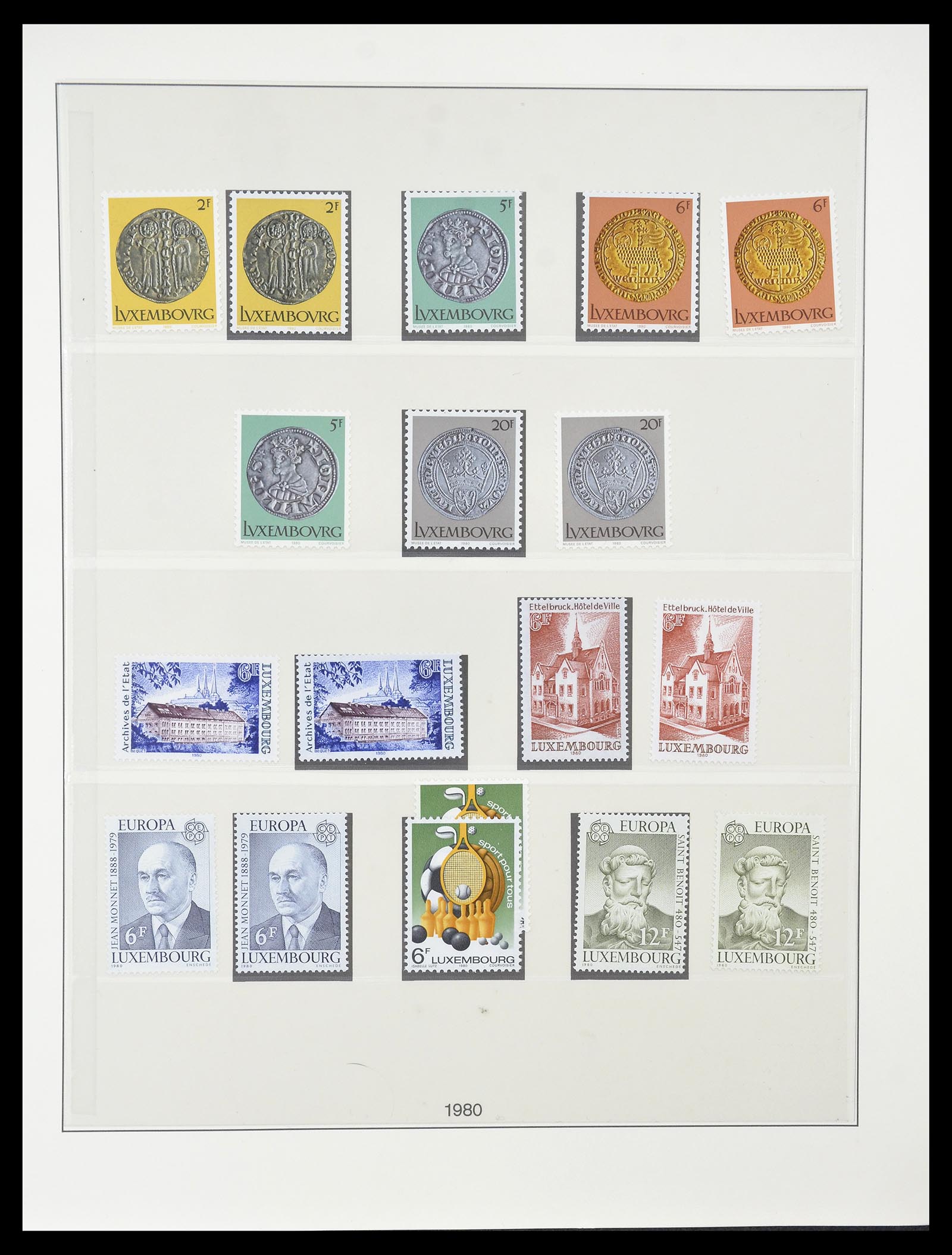 34620 111 - Postzegelverzameling 34620 Luxemburg 1906-2010.