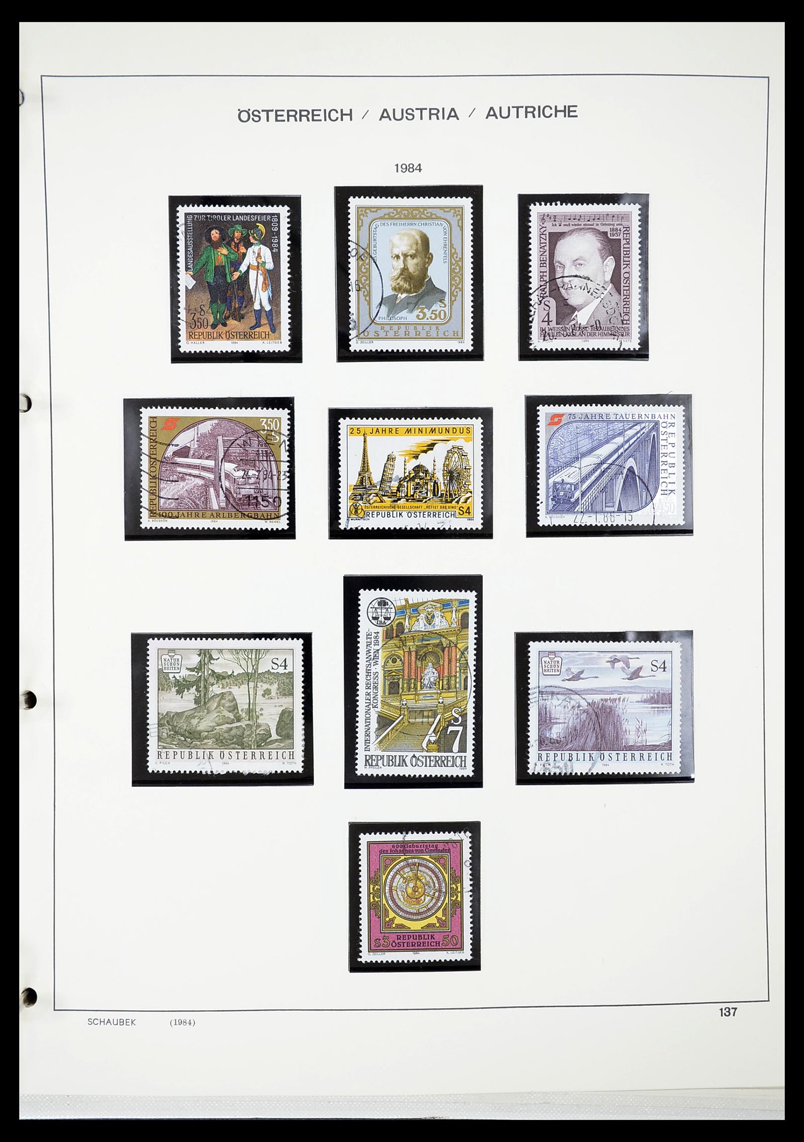 34625 164 - Stamp Collection 34625 Austria 1850-2015.