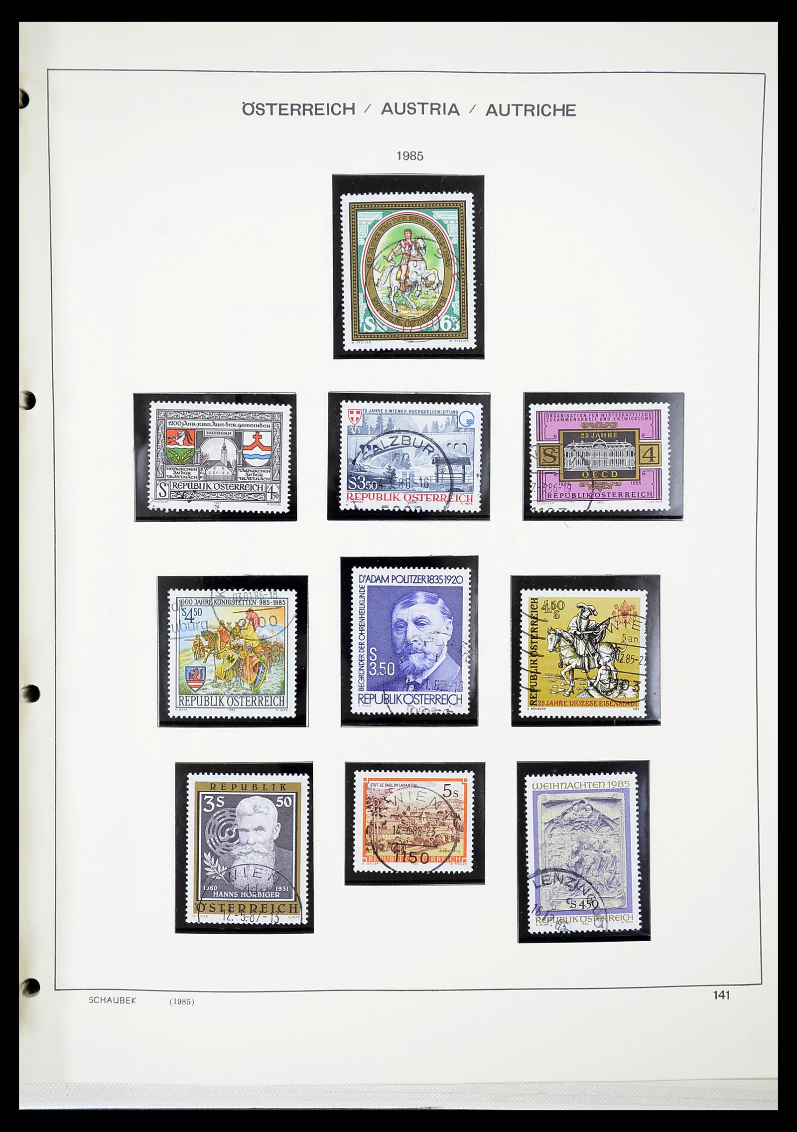 34625 168 - Stamp Collection 34625 Austria 1850-2015.