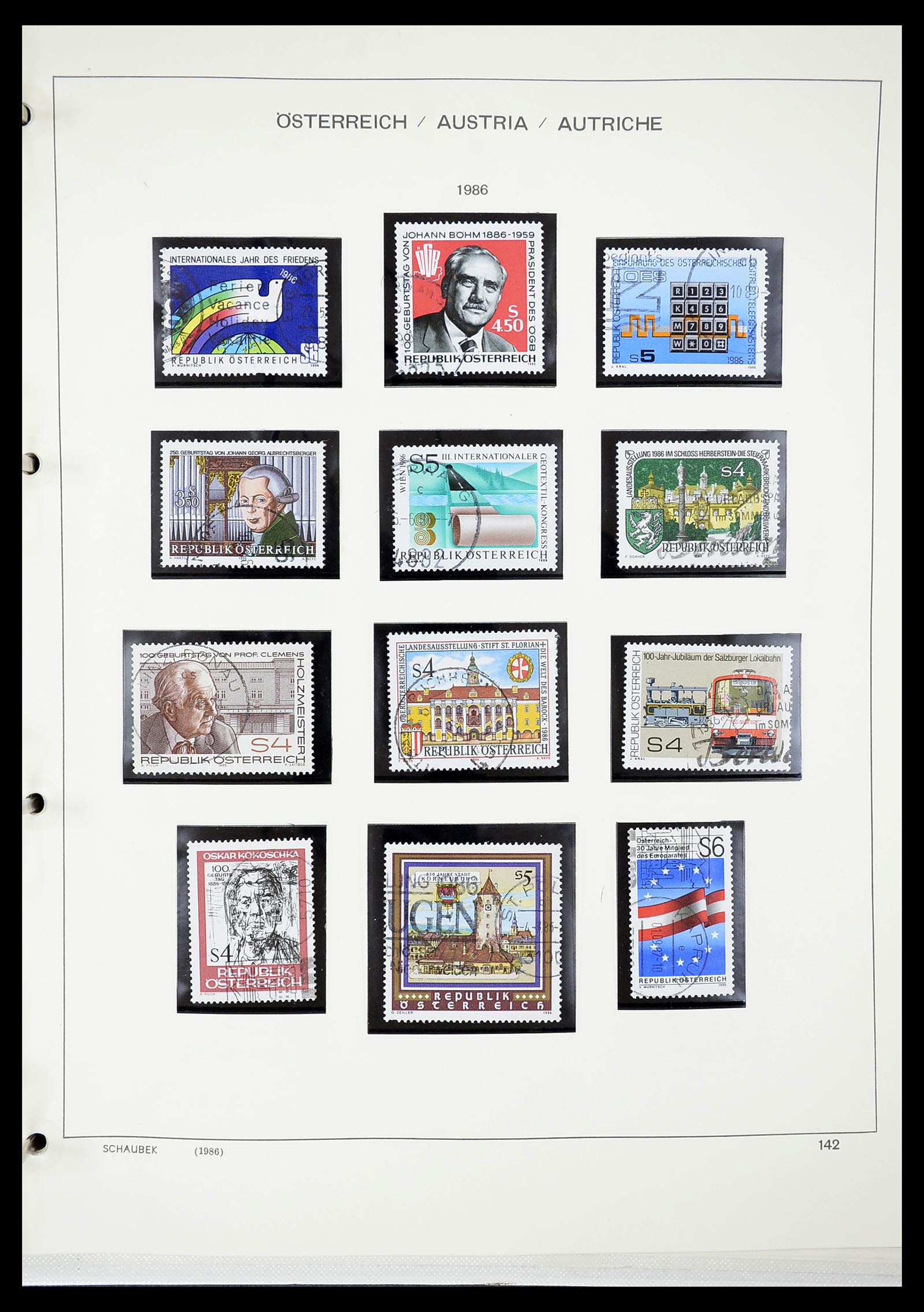 34625 170 - Stamp Collection 34625 Austria 1850-2015.