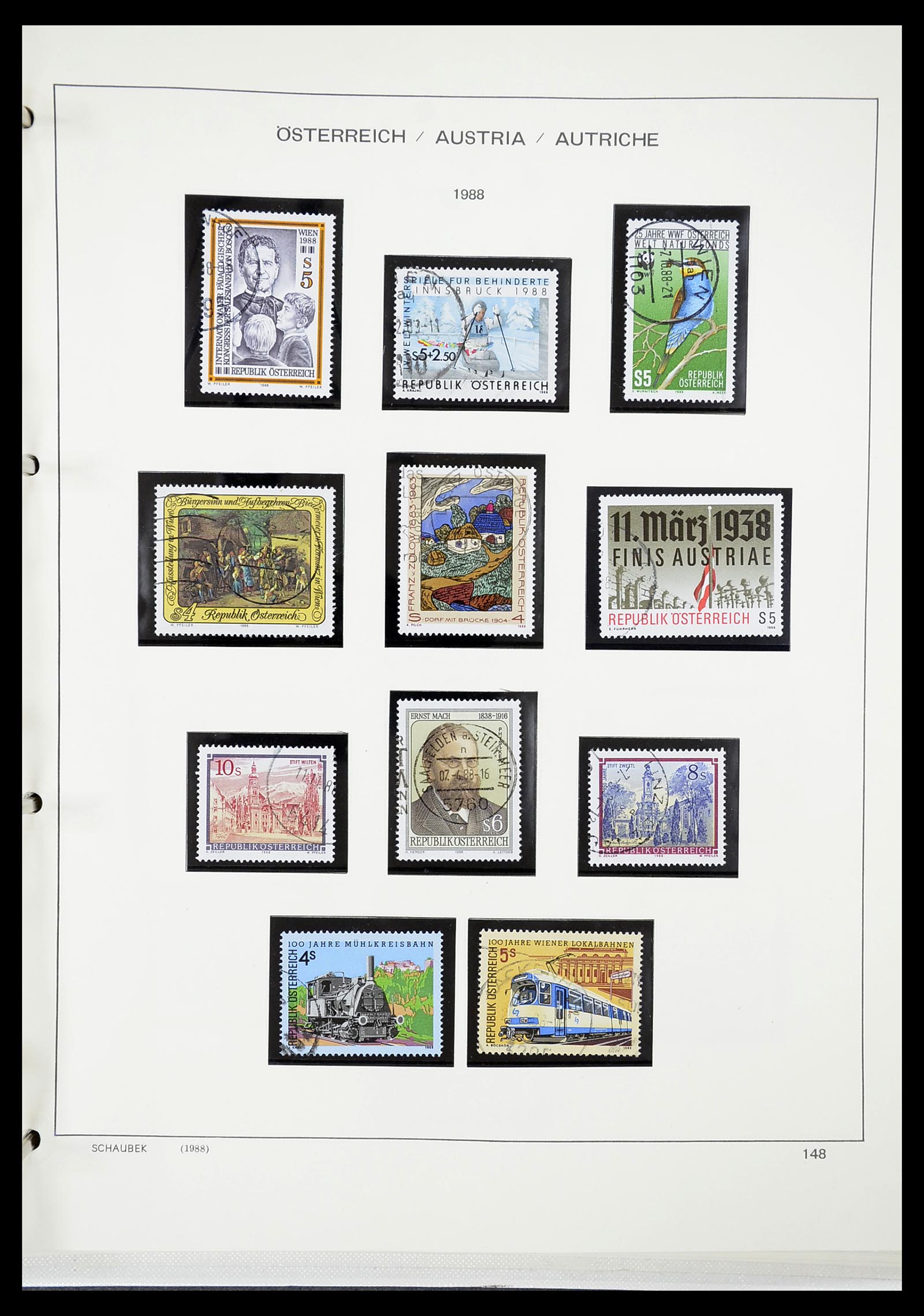 34625 180 - Stamp Collection 34625 Austria 1850-2015.