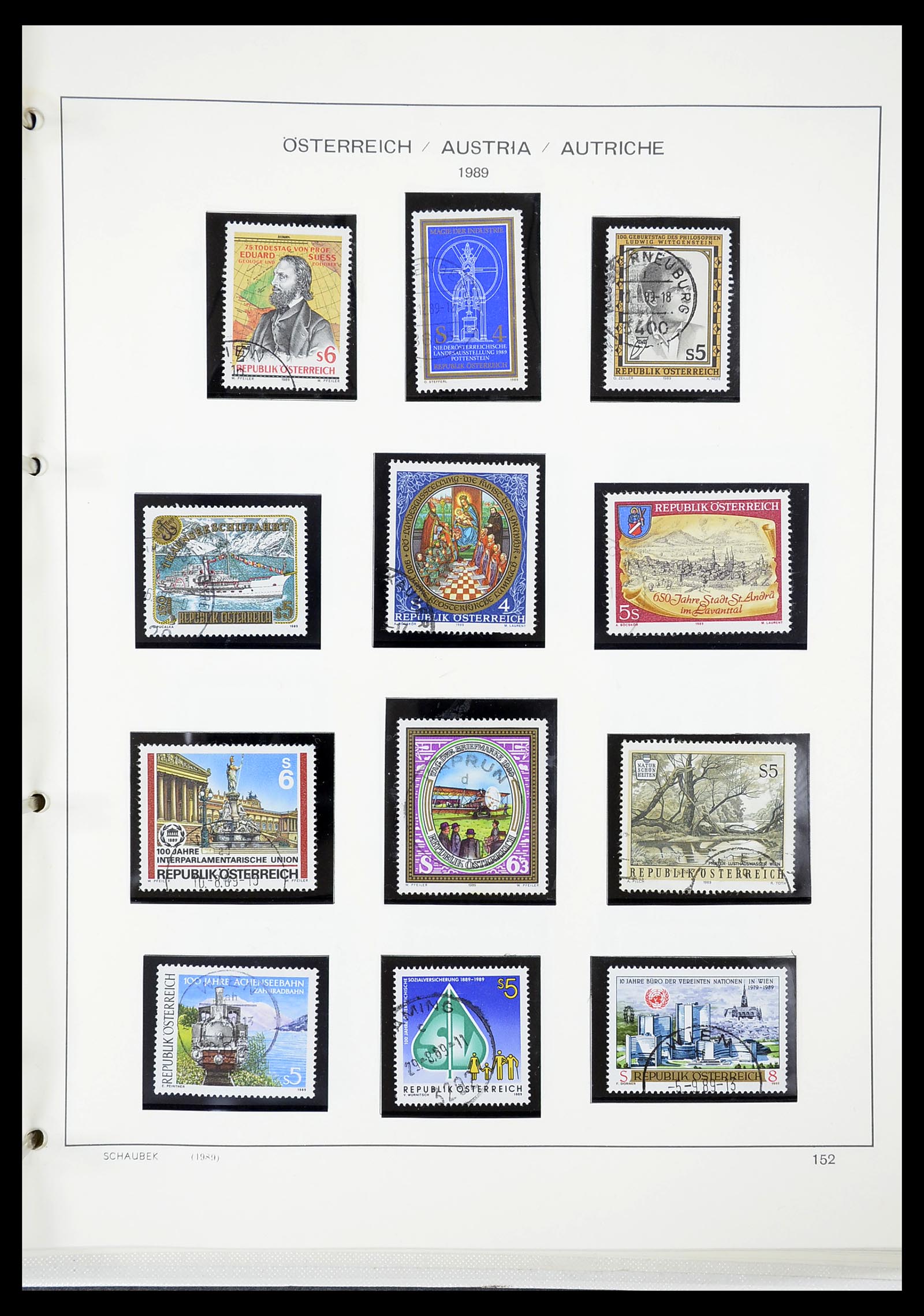 34625 184 - Stamp Collection 34625 Austria 1850-2015.