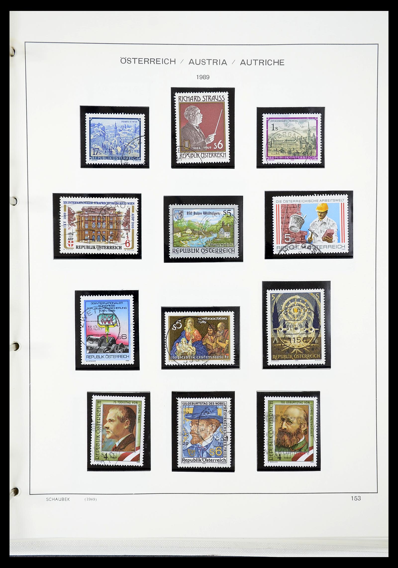 34625 185 - Stamp Collection 34625 Austria 1850-2015.