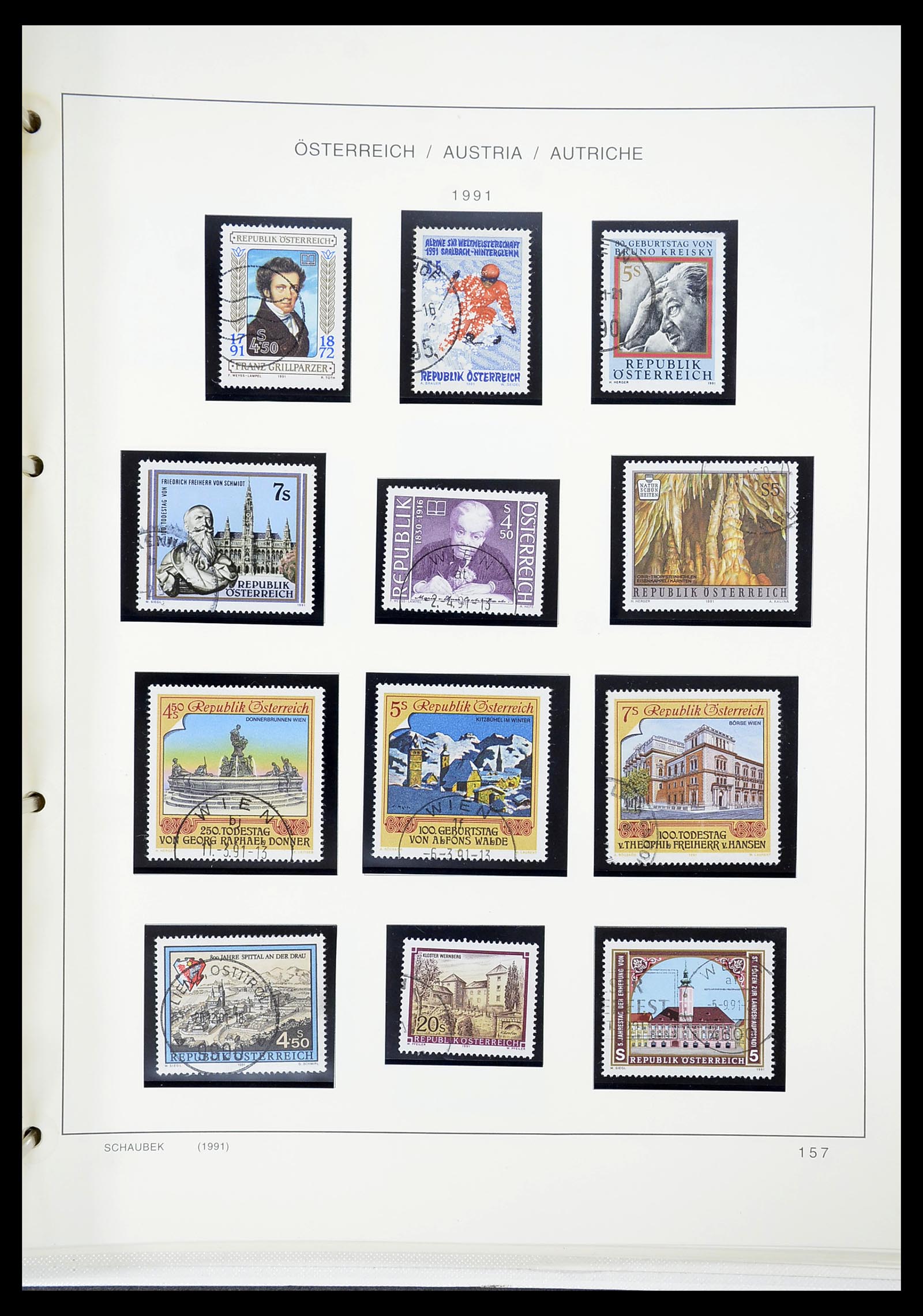 34625 189 - Stamp Collection 34625 Austria 1850-2015.