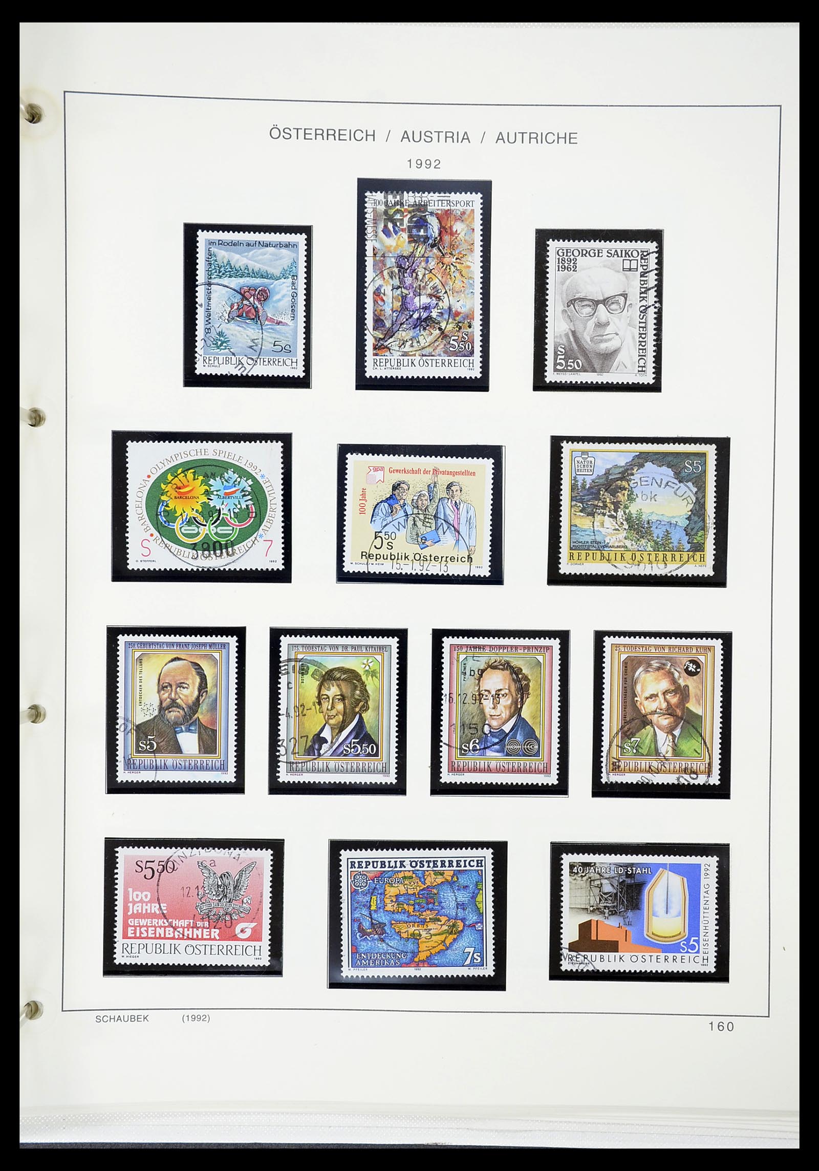 34625 193 - Stamp Collection 34625 Austria 1850-2015.