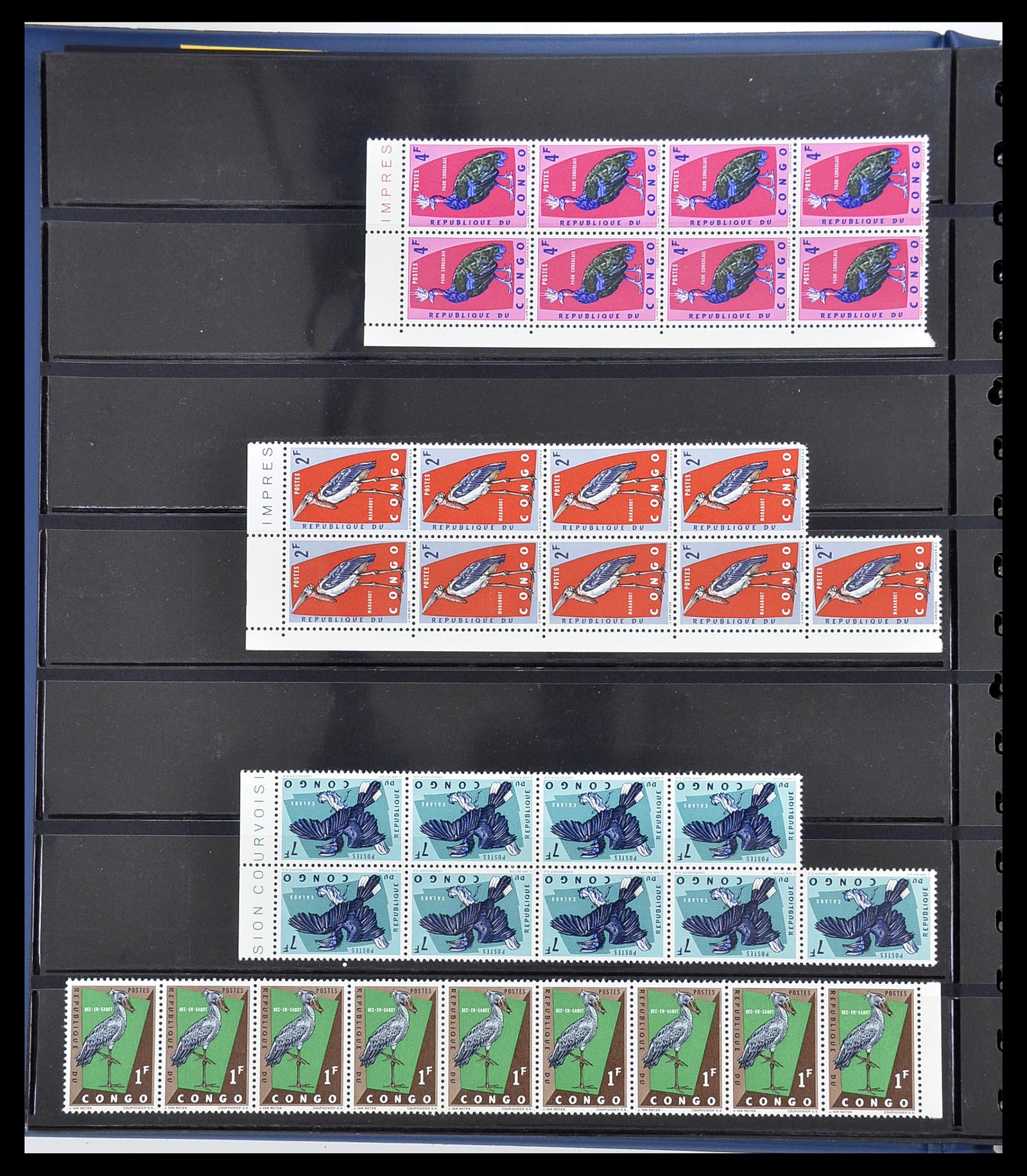 34626 067 - Postzegelverzameling 34626 Belgisch Congo 1960-1971.