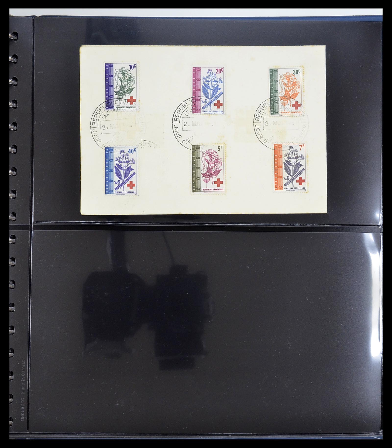 34626 073 - Postzegelverzameling 34626 Belgisch Congo 1960-1971.