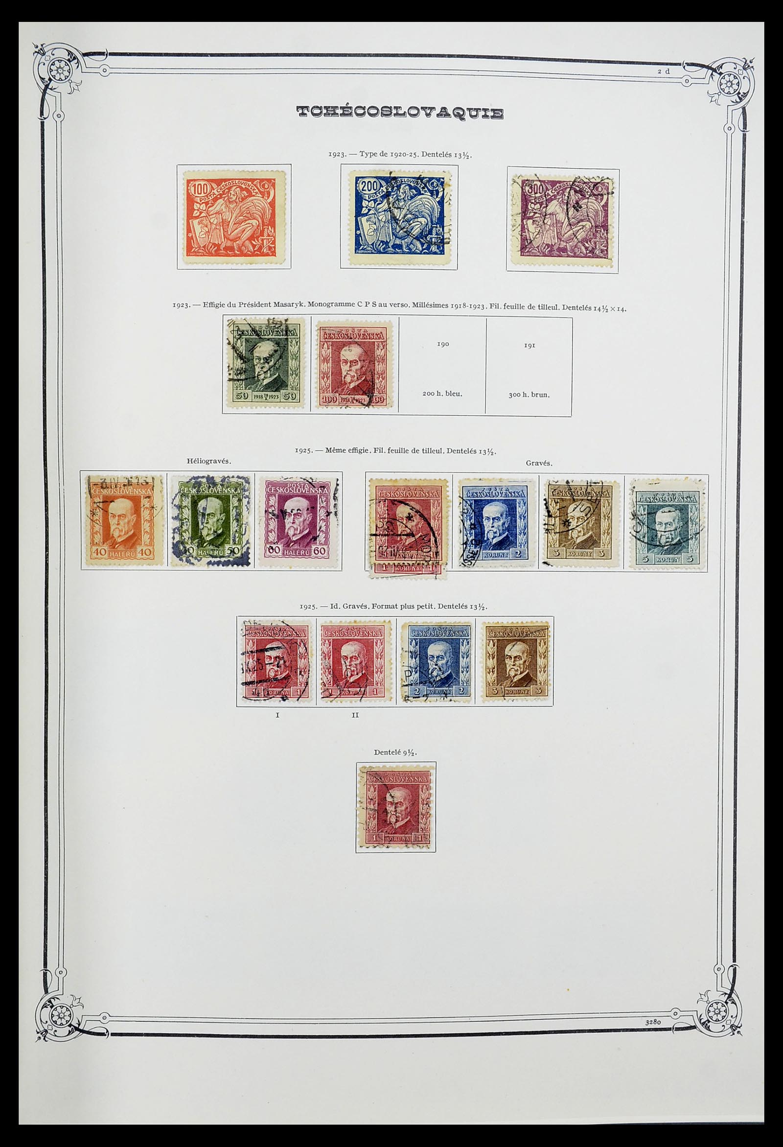 34628 008 - Postzegelverzameling 34628 Tsjechoslowakije 1918-1985.