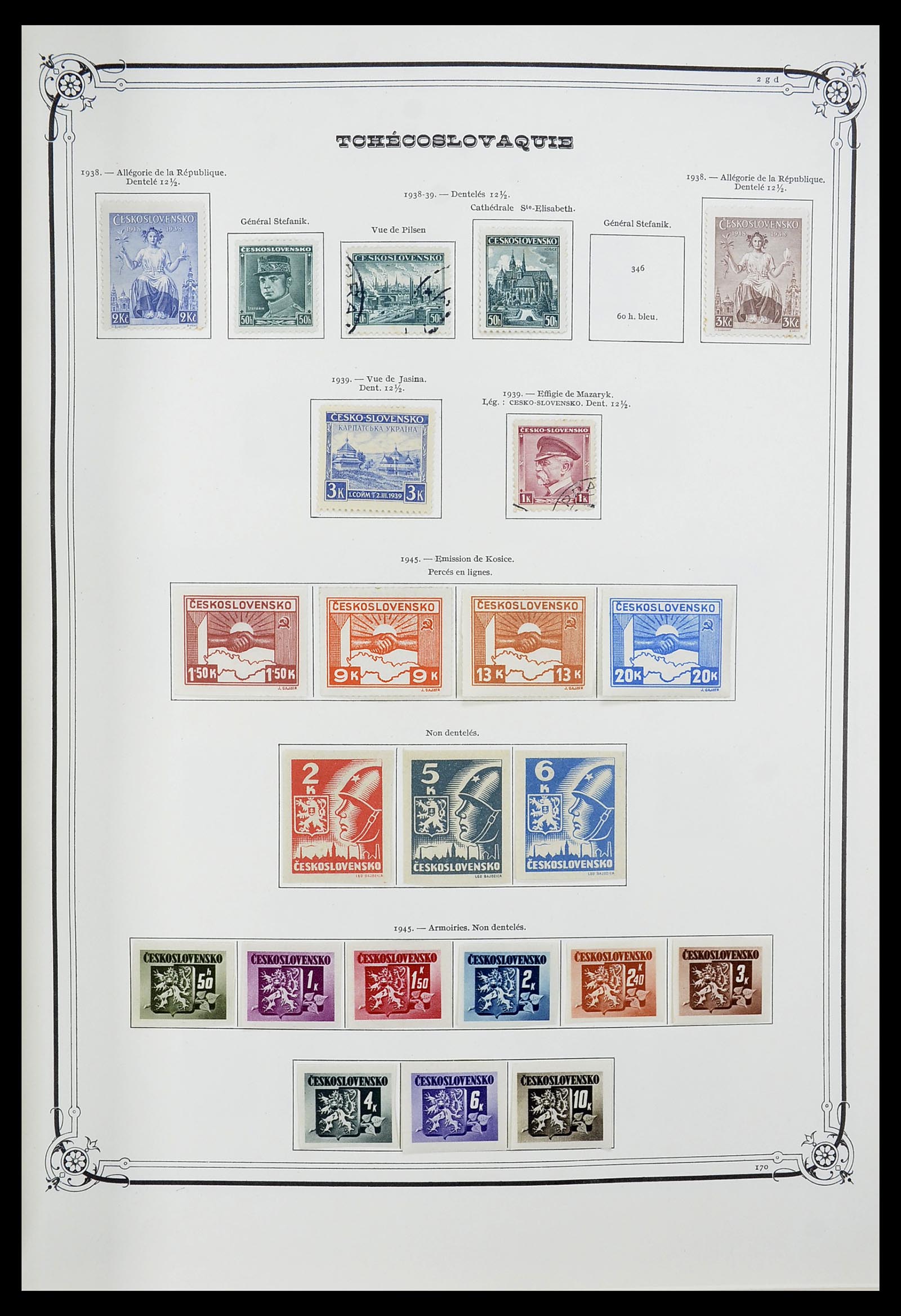 34628 015 - Postzegelverzameling 34628 Tsjechoslowakije 1918-1985.