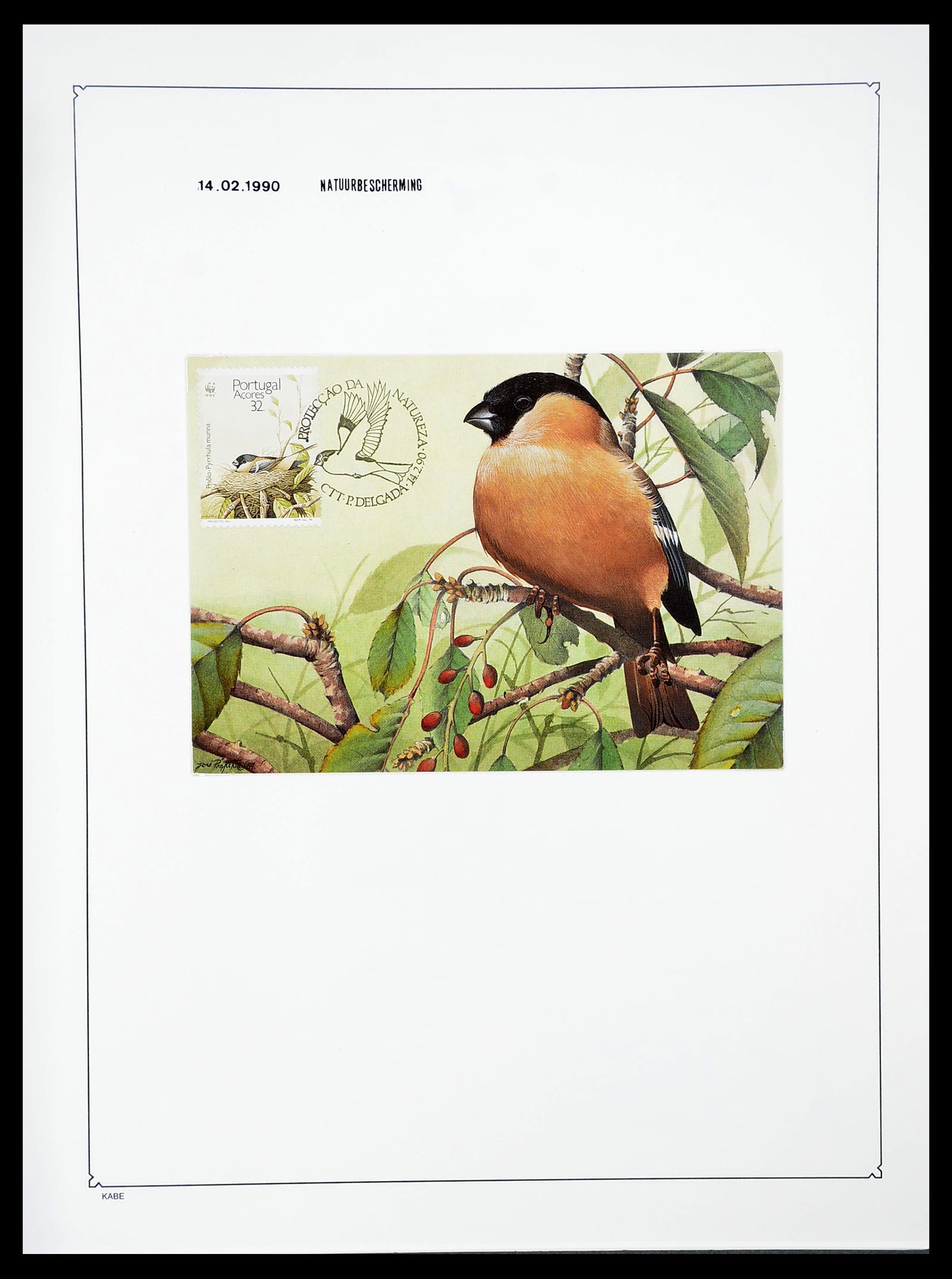 34646 055 - Postzegelverzameling 34646 Azoren en Madeira 1980-2001.