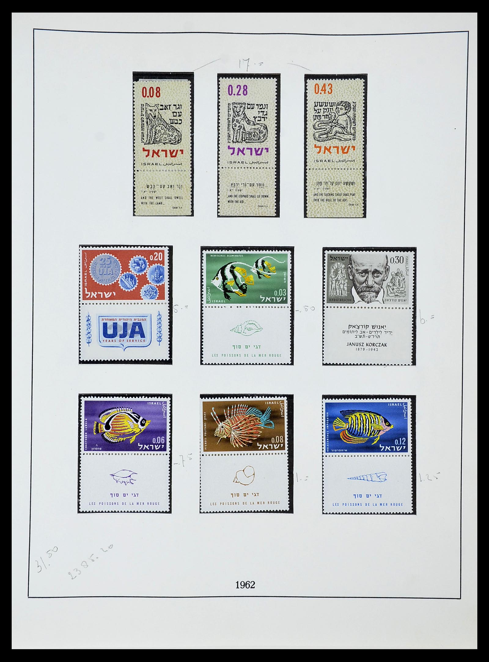 34648 032 - Postzegelverzameling 34648 Israël 1948-2015.