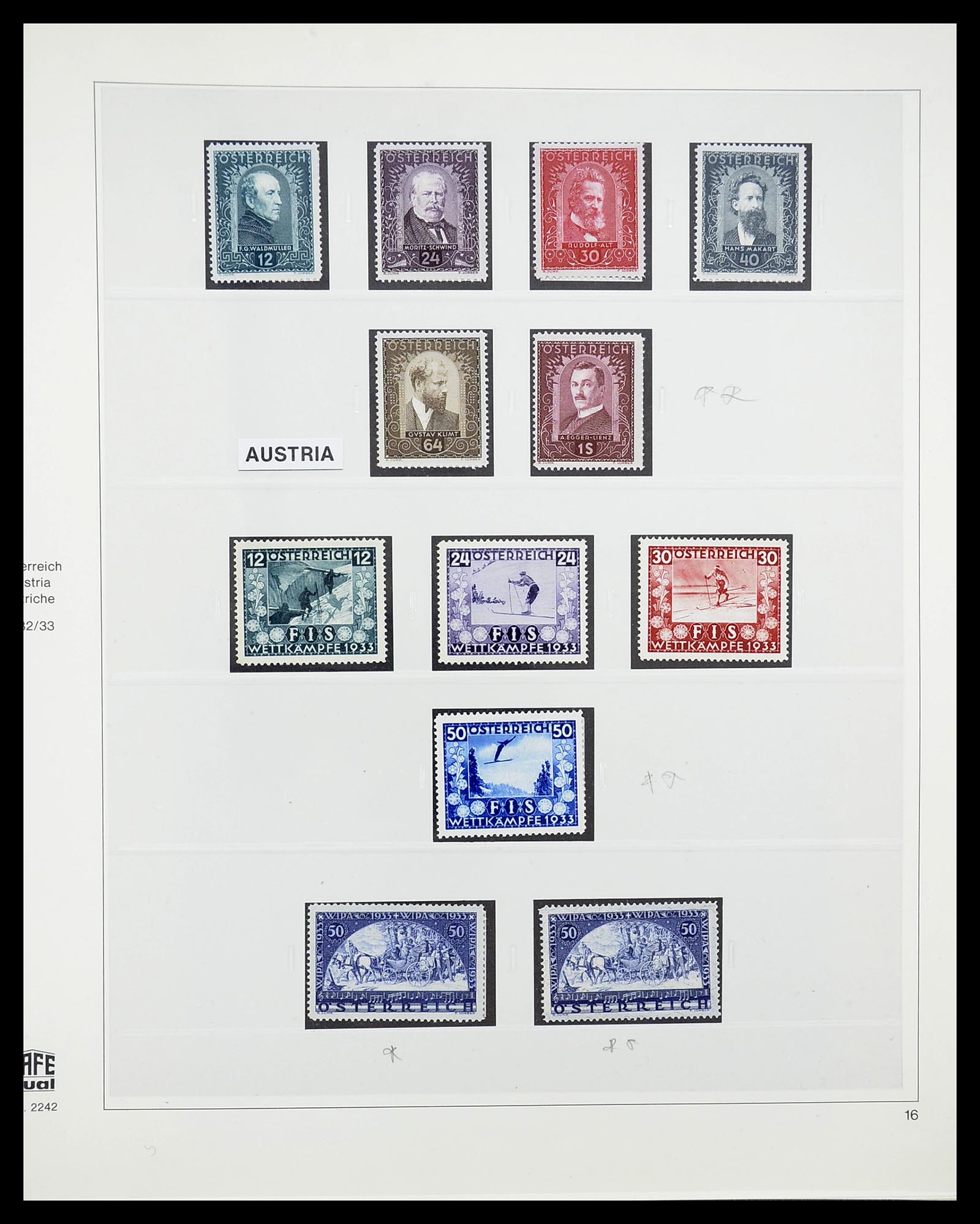 34650 064 - Postzegelverzameling 34650 Oostenrijk superverzameling 1850-1959.