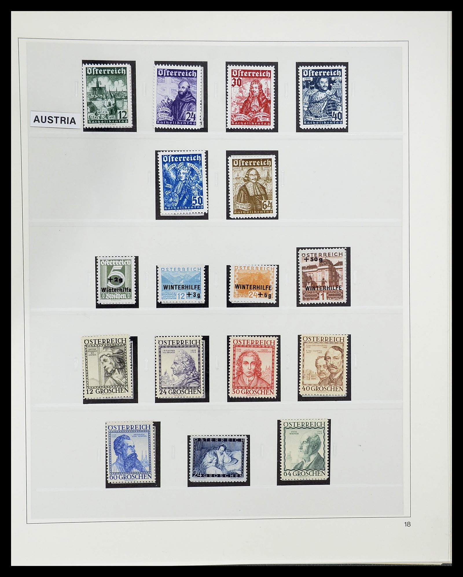 34650 067 - Postzegelverzameling 34650 Oostenrijk superverzameling 1850-1959.