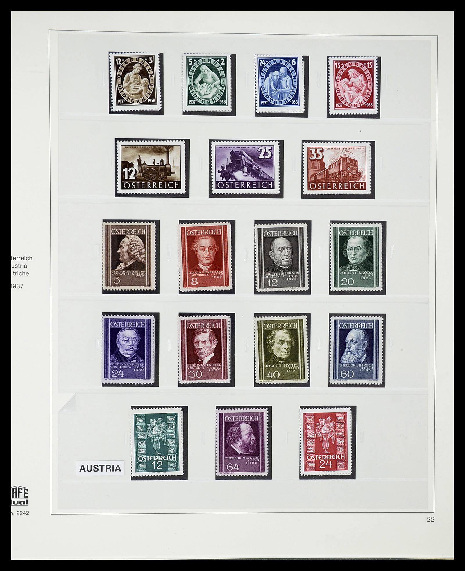 34650 072 - Postzegelverzameling 34650 Oostenrijk superverzameling 1850-1959.