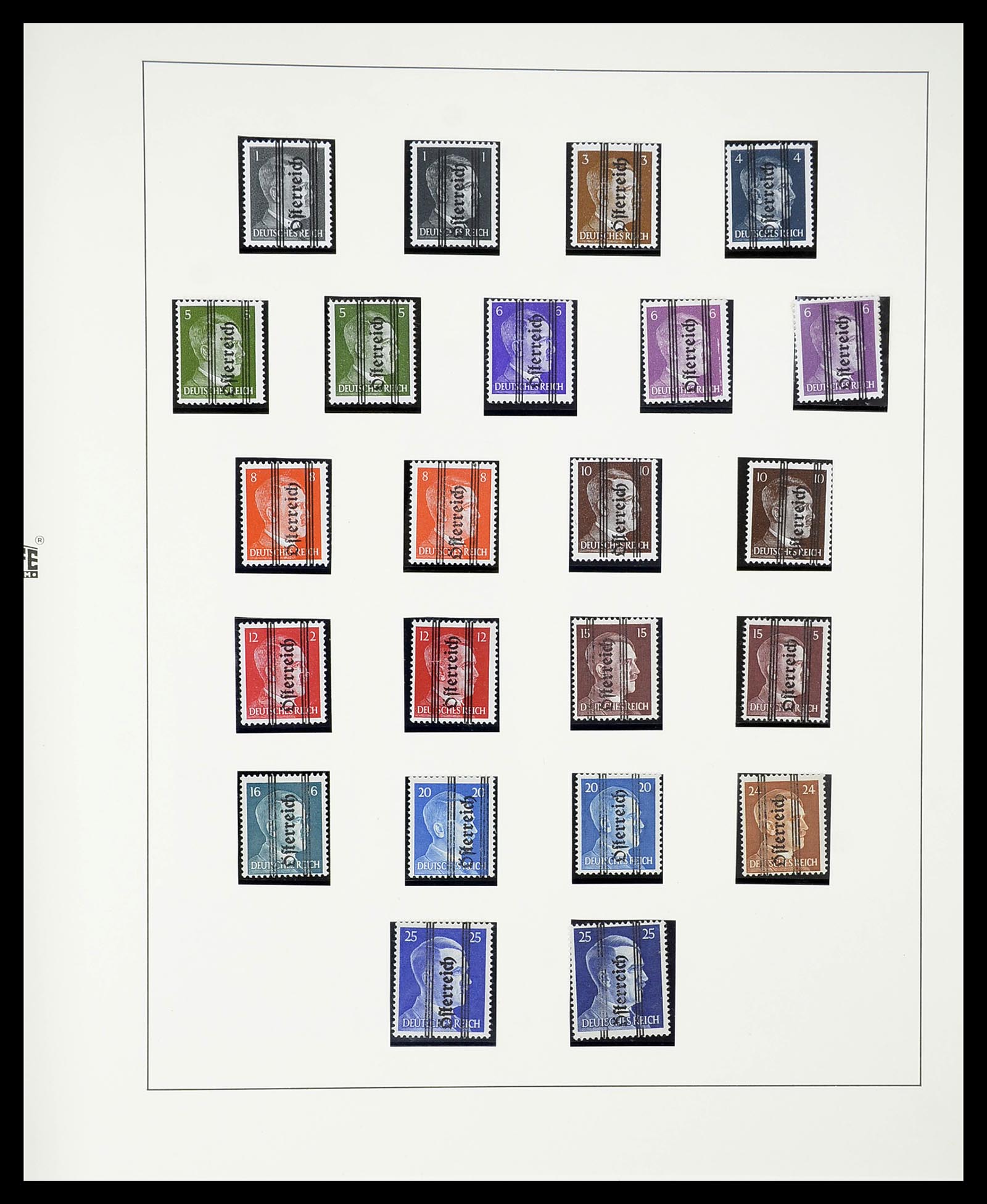 34650 074 - Postzegelverzameling 34650 Oostenrijk superverzameling 1850-1959.