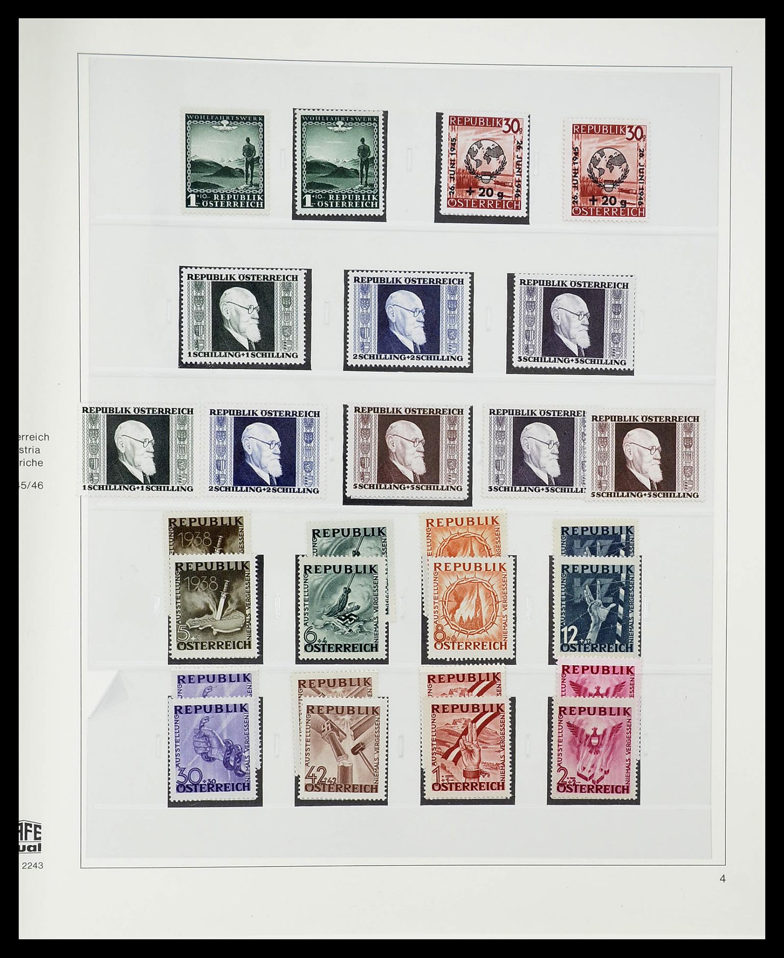 34650 077 - Postzegelverzameling 34650 Oostenrijk superverzameling 1850-1959.
