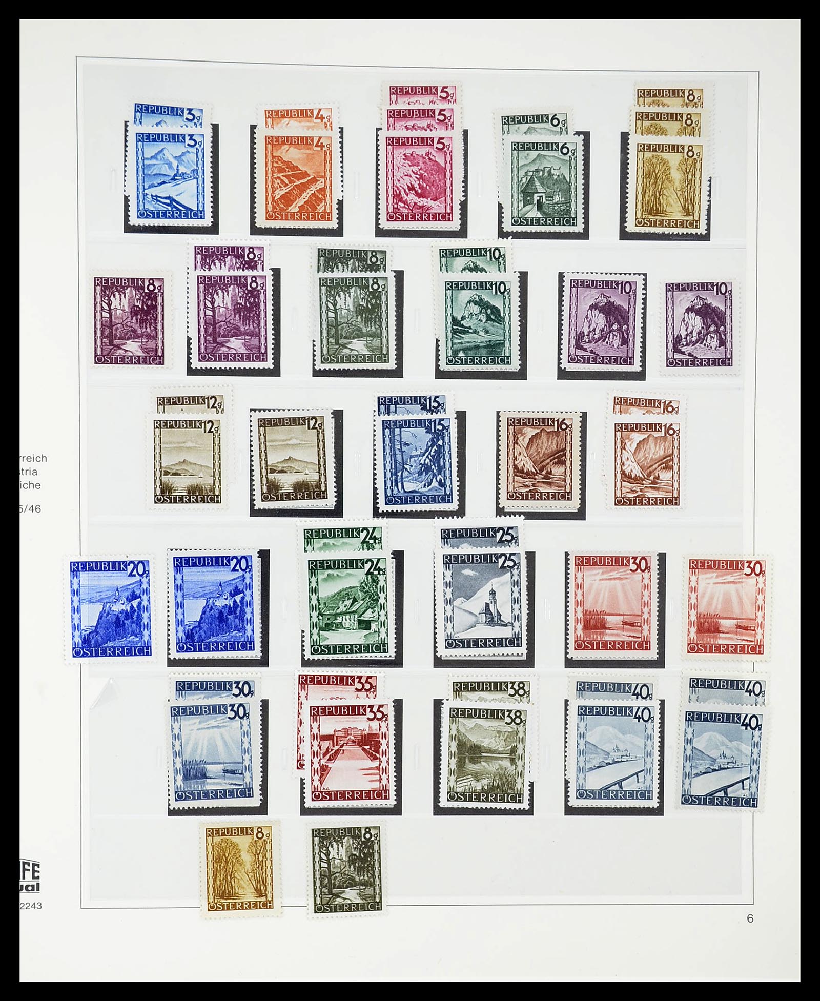 34650 079 - Postzegelverzameling 34650 Oostenrijk superverzameling 1850-1959.