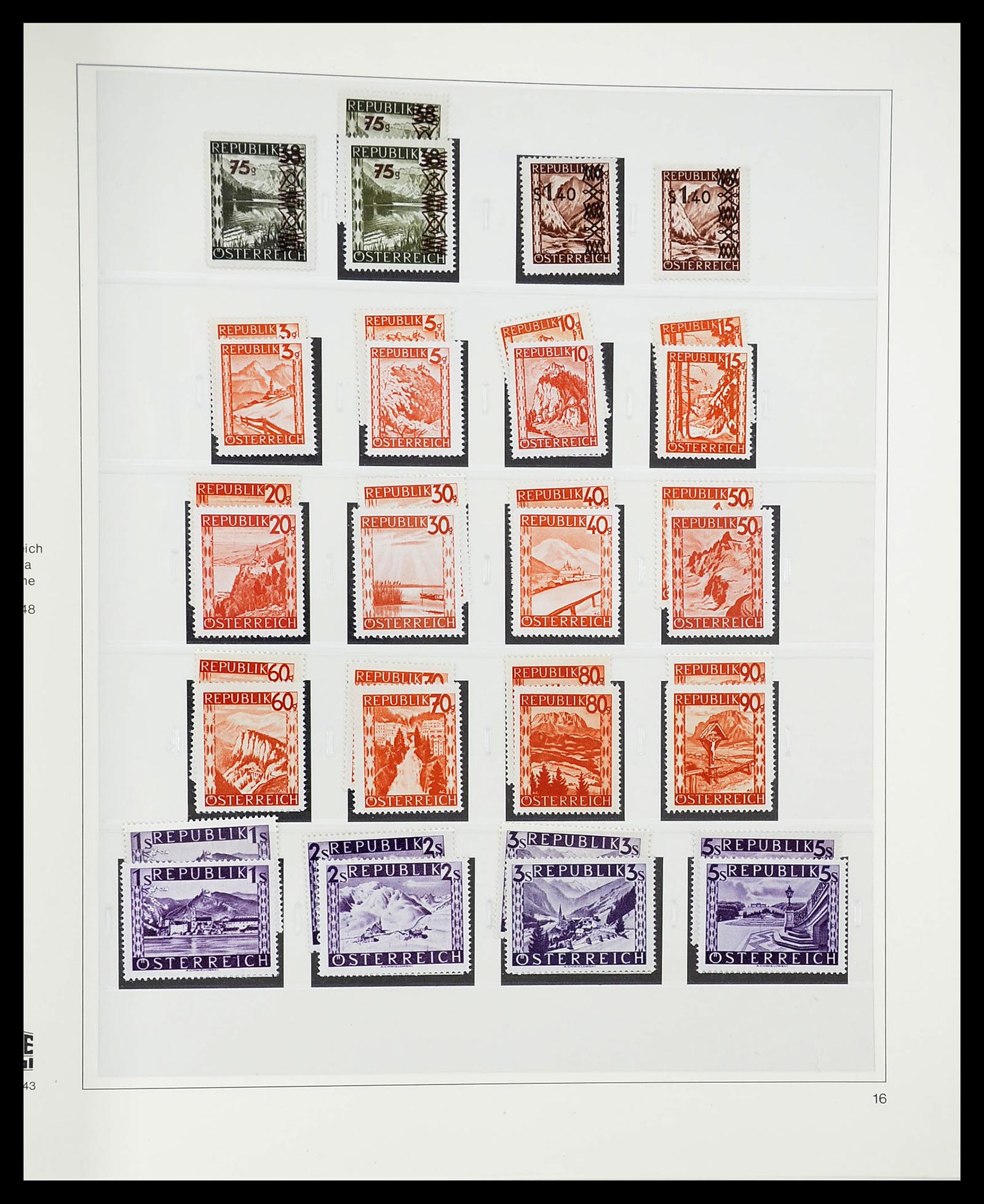 34650 090 - Postzegelverzameling 34650 Oostenrijk superverzameling 1850-1959.