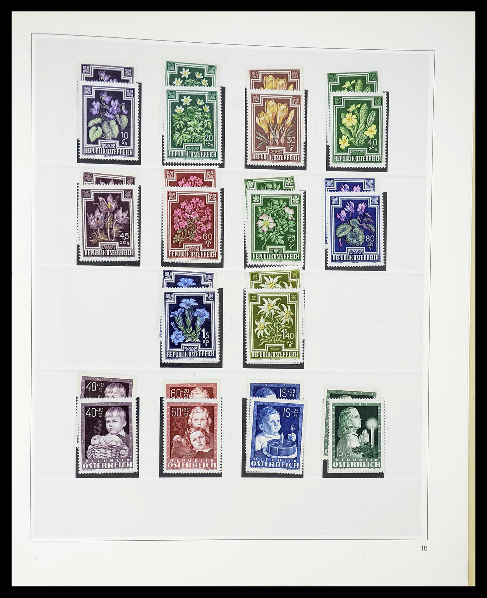 34650 092 - Postzegelverzameling 34650 Oostenrijk superverzameling 1850-1959.