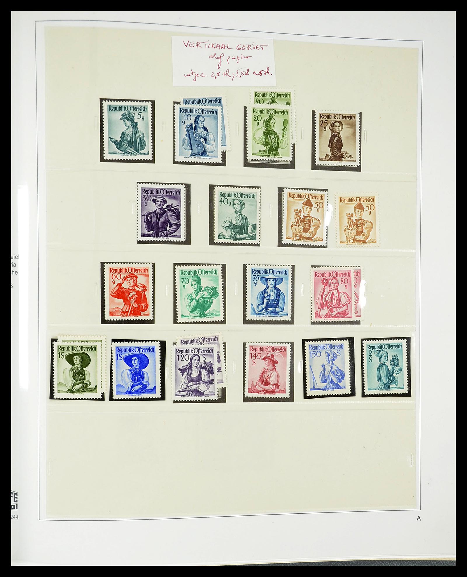 34650 098 - Postzegelverzameling 34650 Oostenrijk superverzameling 1850-1959.