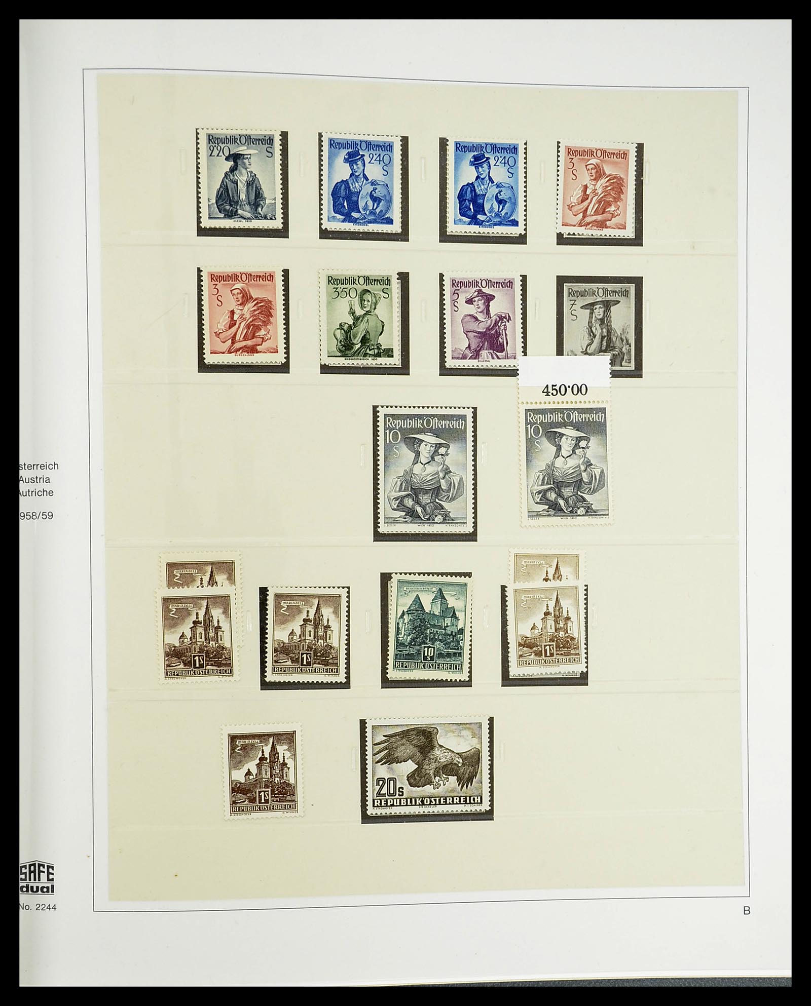 34650 099 - Postzegelverzameling 34650 Oostenrijk superverzameling 1850-1959.