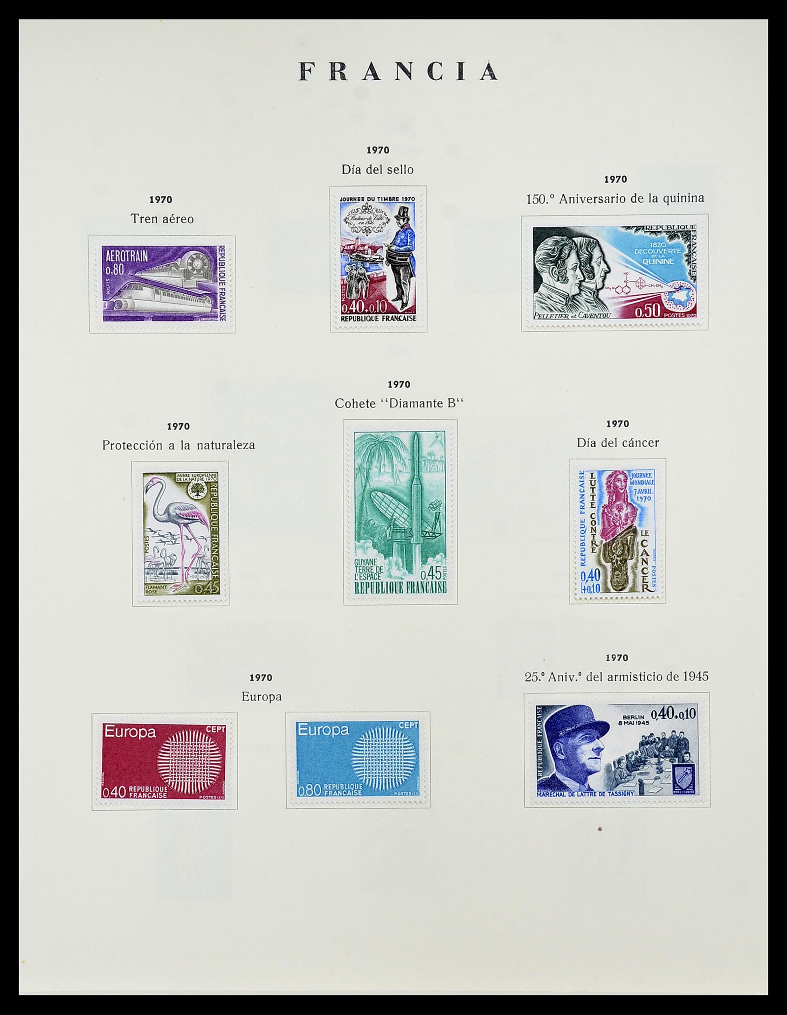 34721 109 - Postzegelverzameling 34721 Frankrijk 1853-1983.