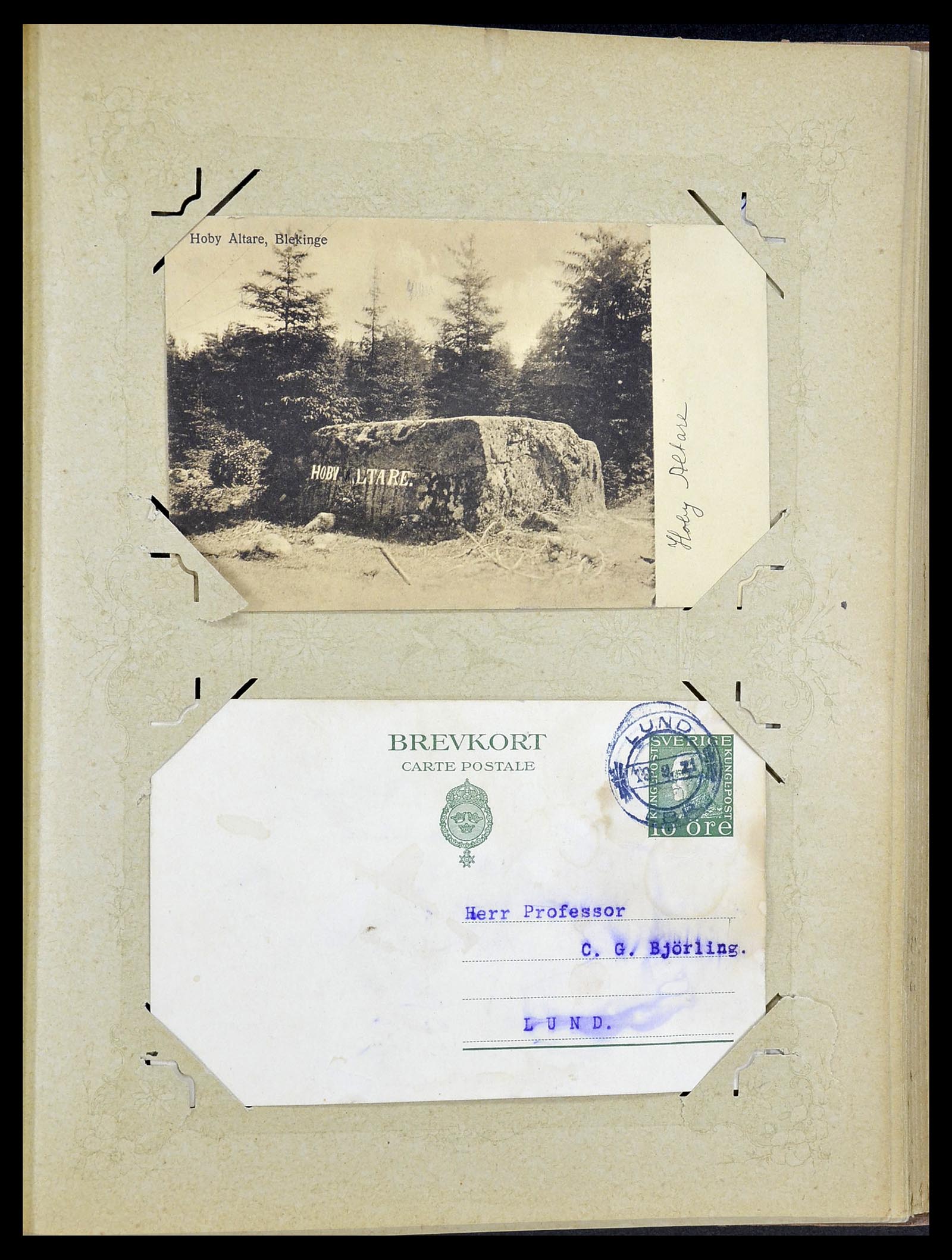 34726 064 - Postzegelverzameling 34726 Zweden brieven.
