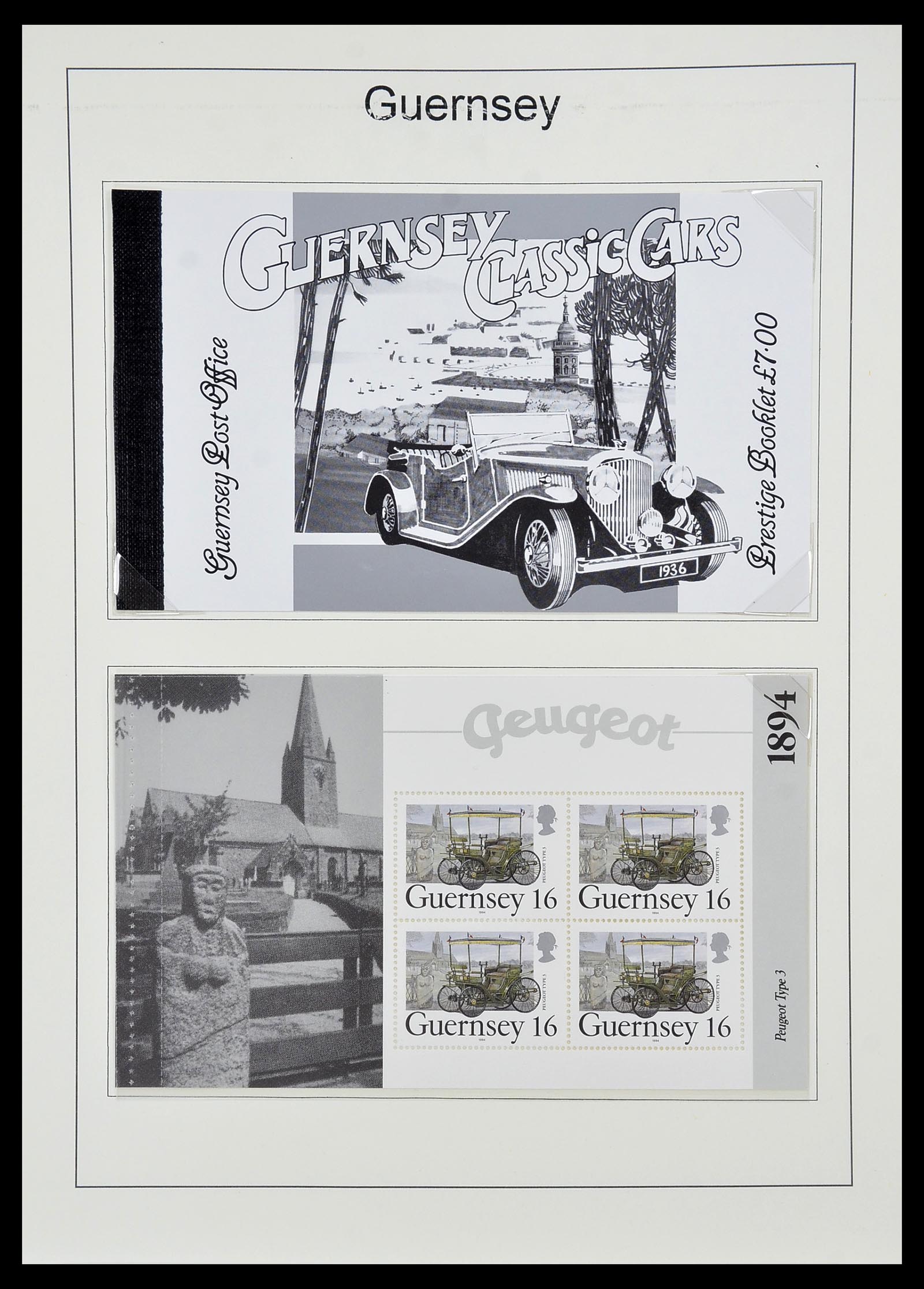 34728 125 - Postzegelverzameling 34728 Guernsey 1941-2019!!
