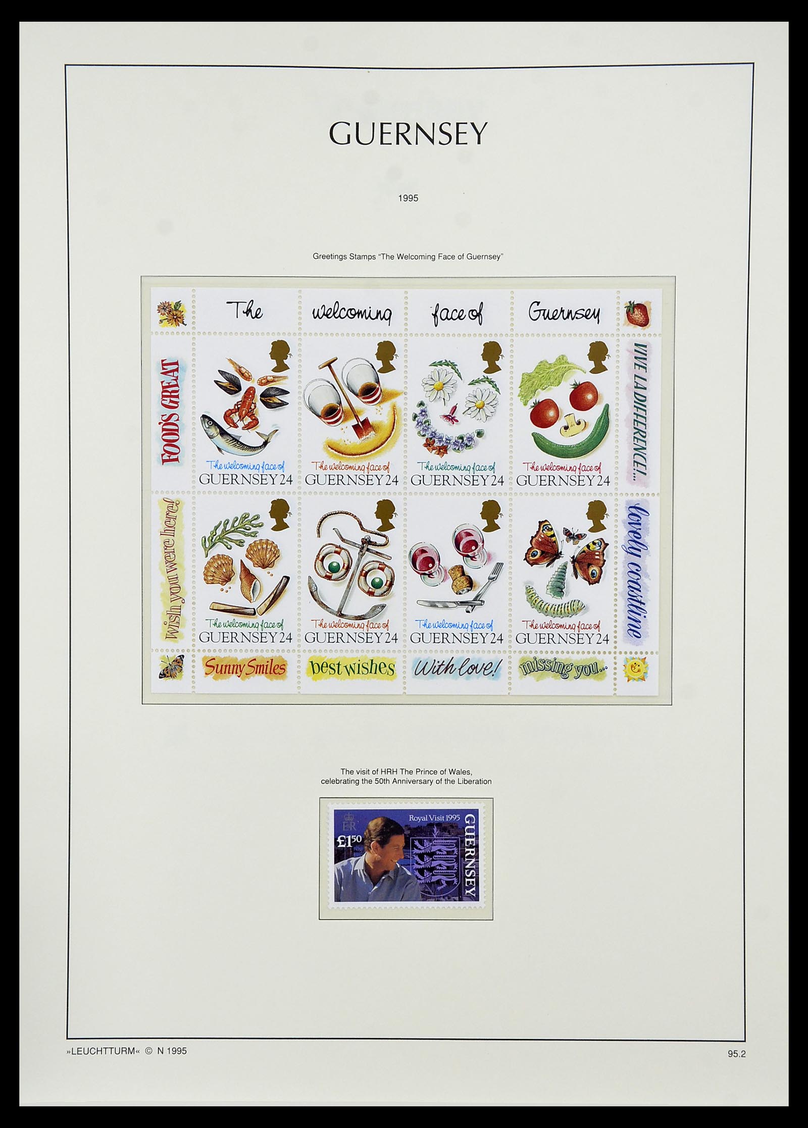 34728 130 - Postzegelverzameling 34728 Guernsey 1941-2019!!