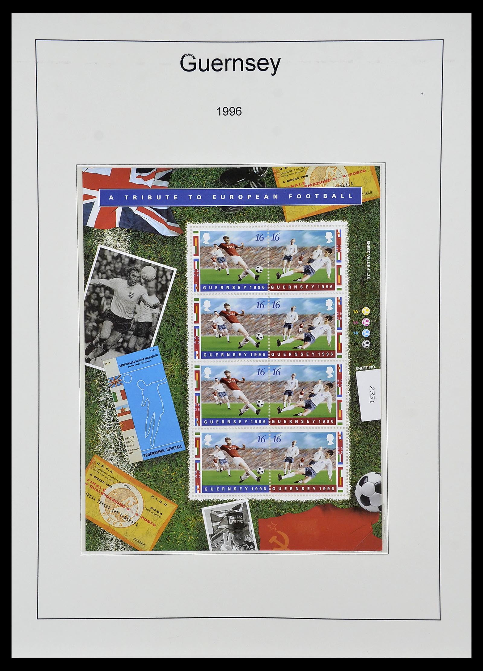 34728 137 - Postzegelverzameling 34728 Guernsey 1941-2019!!