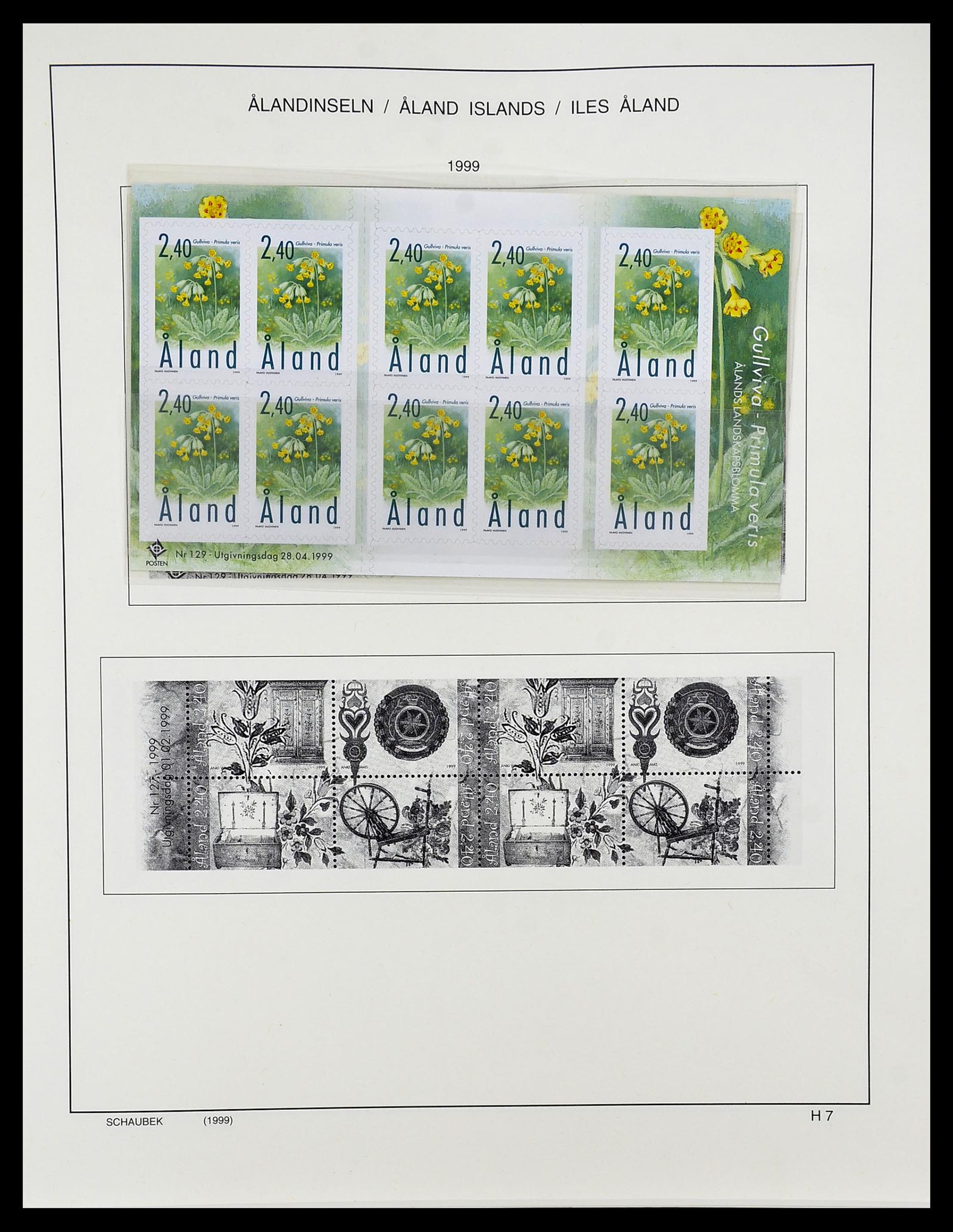 34733 444 - Postzegelverzameling 34733 Scandinavië 1856-1999.