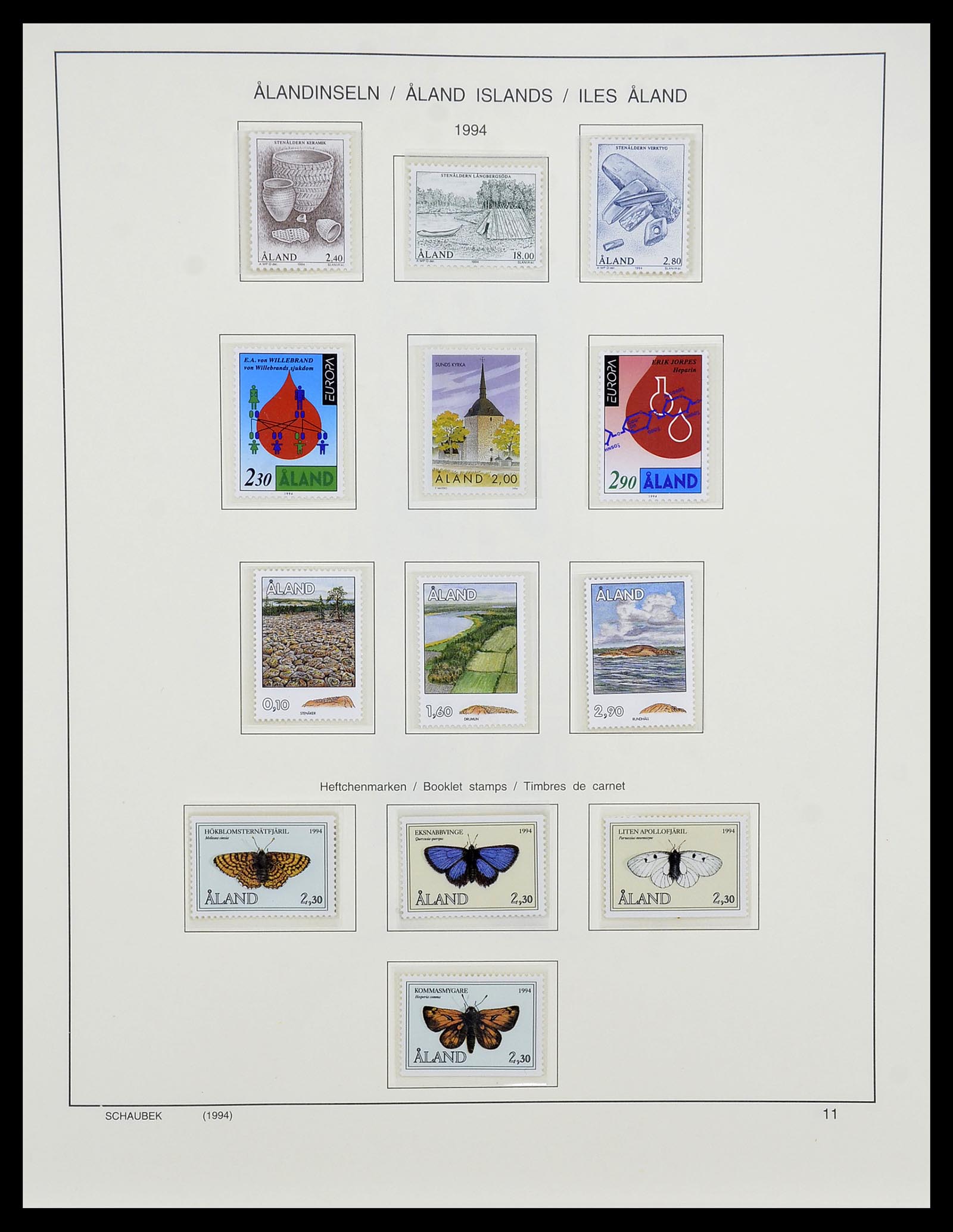 34733 456 - Postzegelverzameling 34733 Scandinavië 1856-1999.