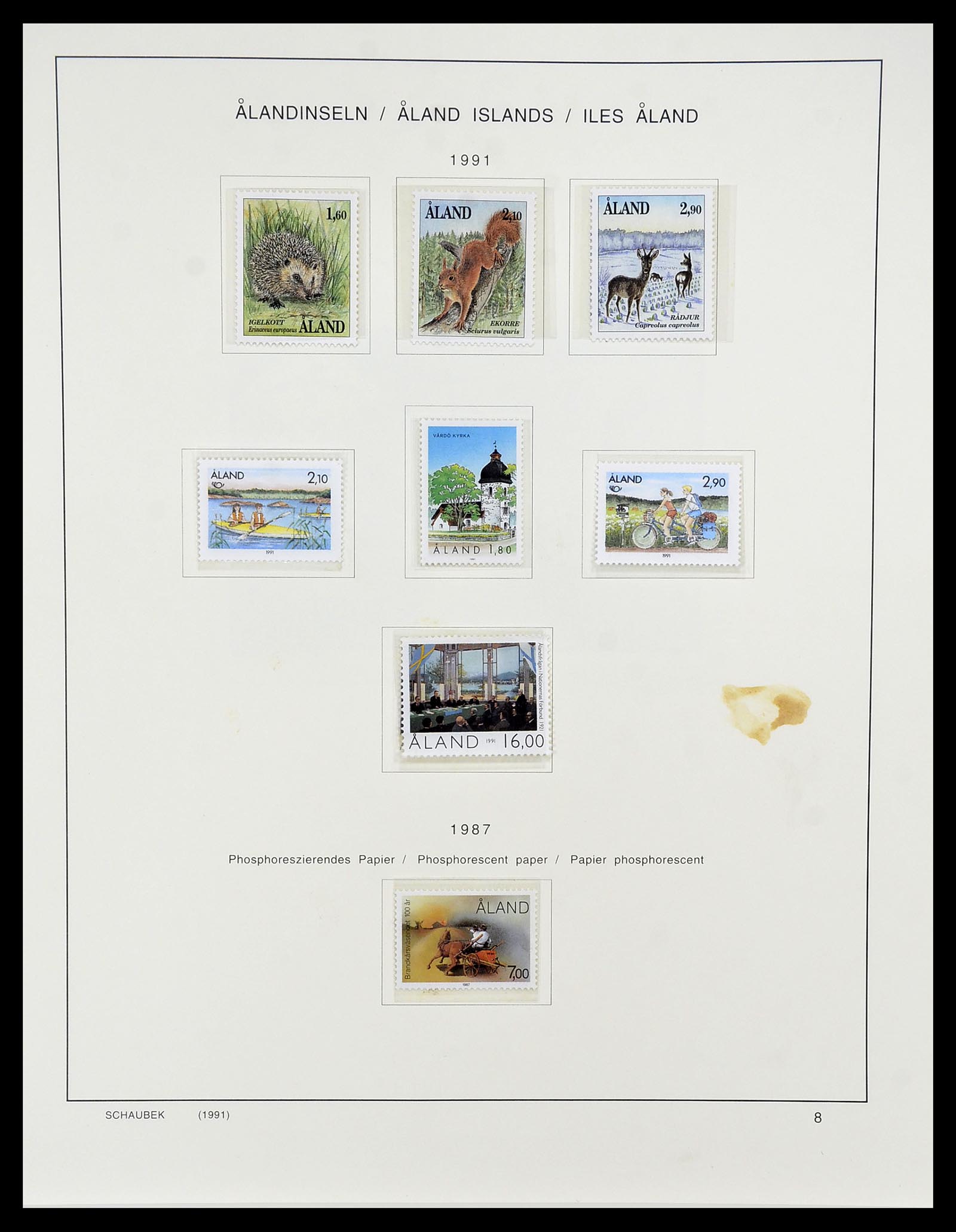 34733 462 - Postzegelverzameling 34733 Scandinavië 1856-1999.