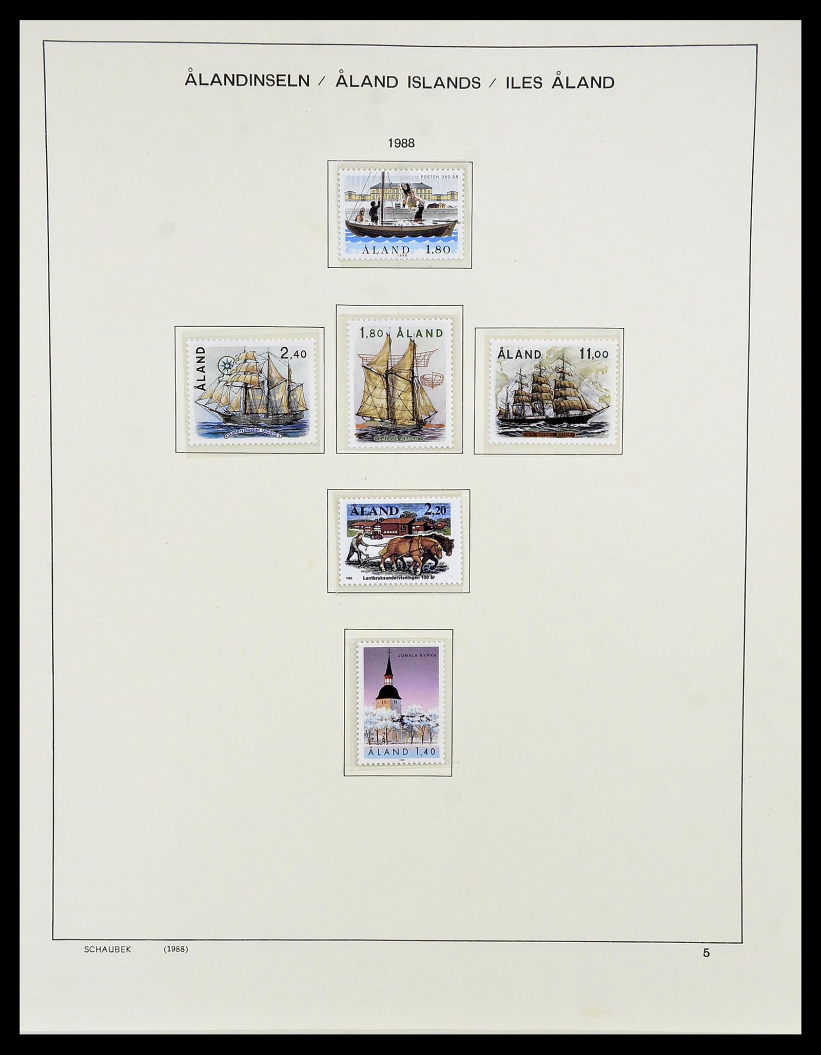 34733 466 - Postzegelverzameling 34733 Scandinavië 1856-1999.