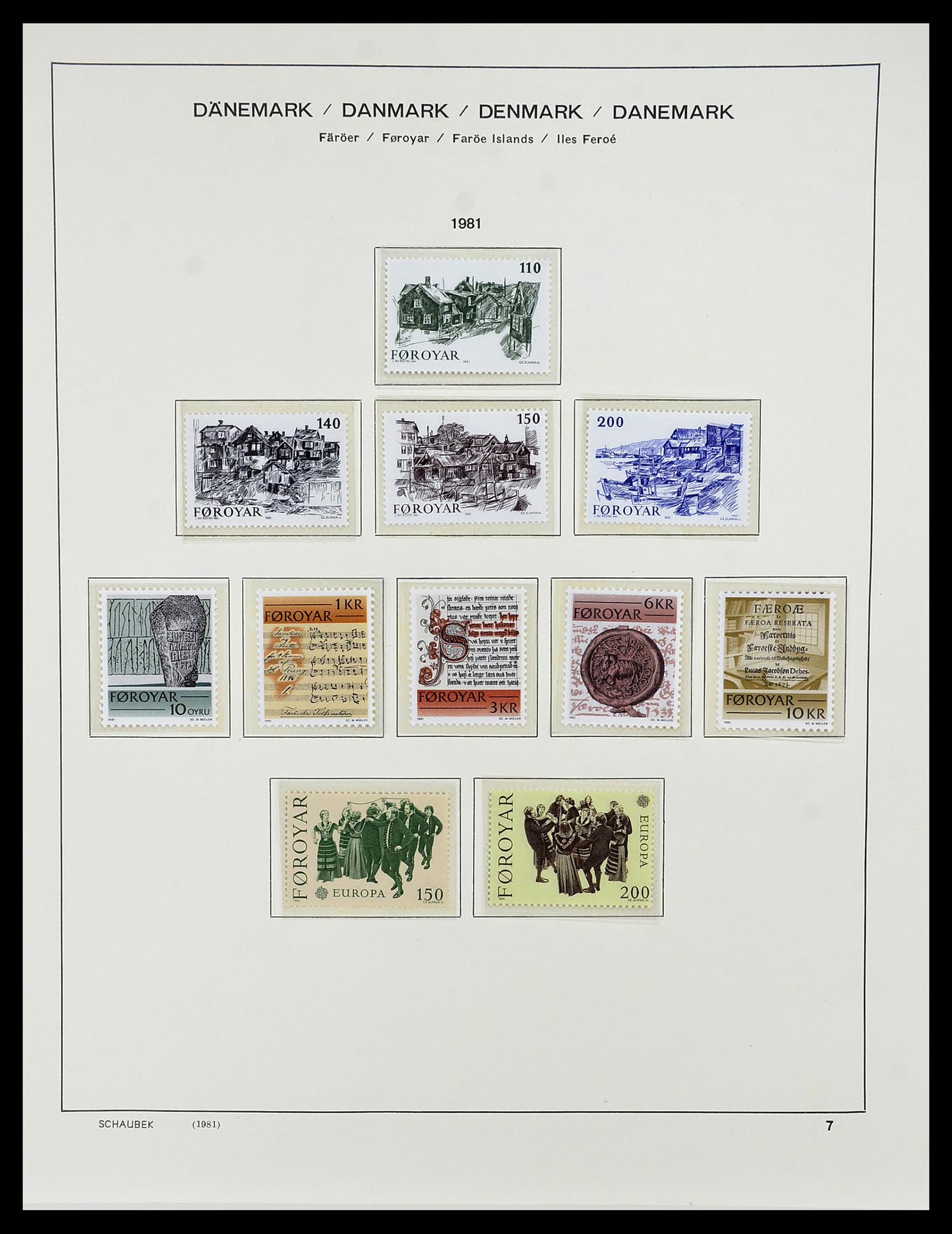 34733 477 - Postzegelverzameling 34733 Scandinavië 1856-1999.