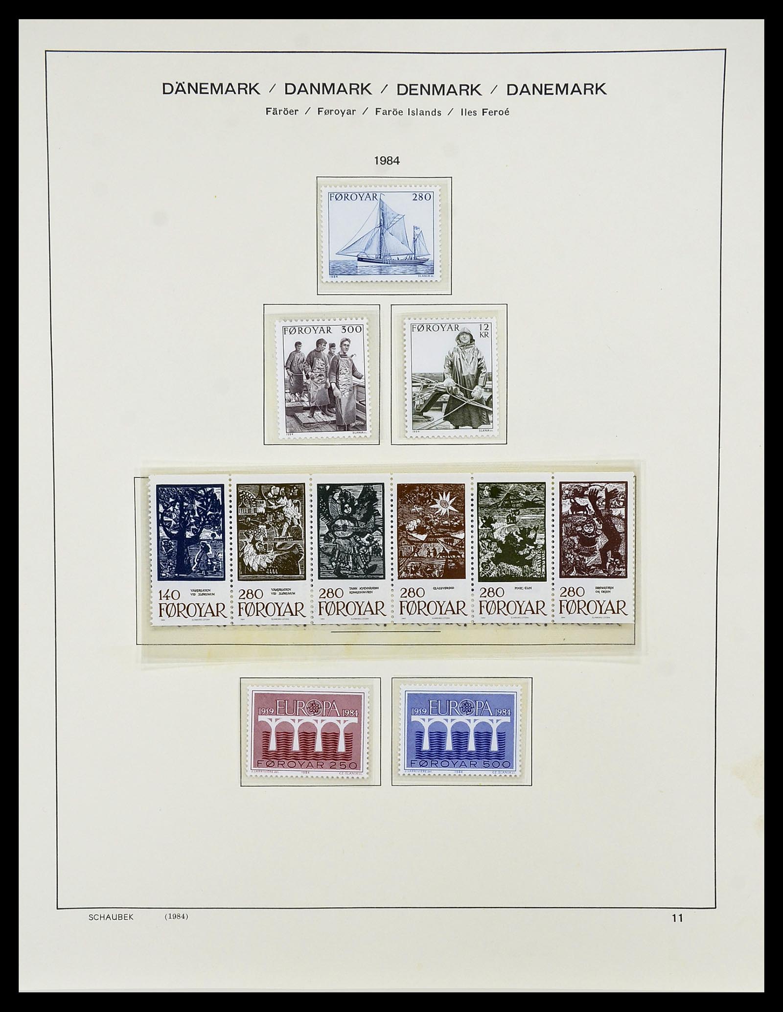 34733 482 - Postzegelverzameling 34733 Scandinavië 1856-1999.