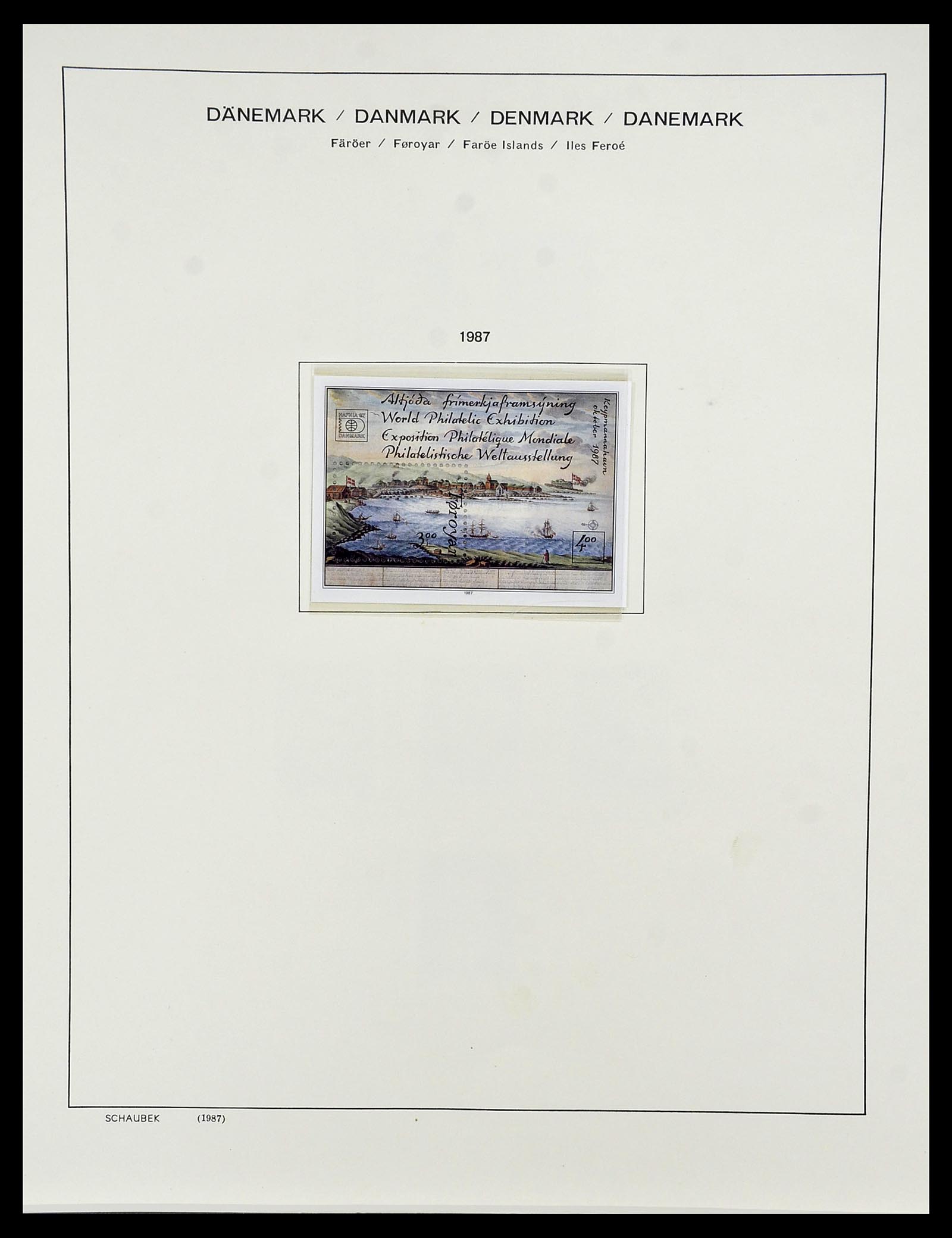 34733 489 - Postzegelverzameling 34733 Scandinavië 1856-1999.