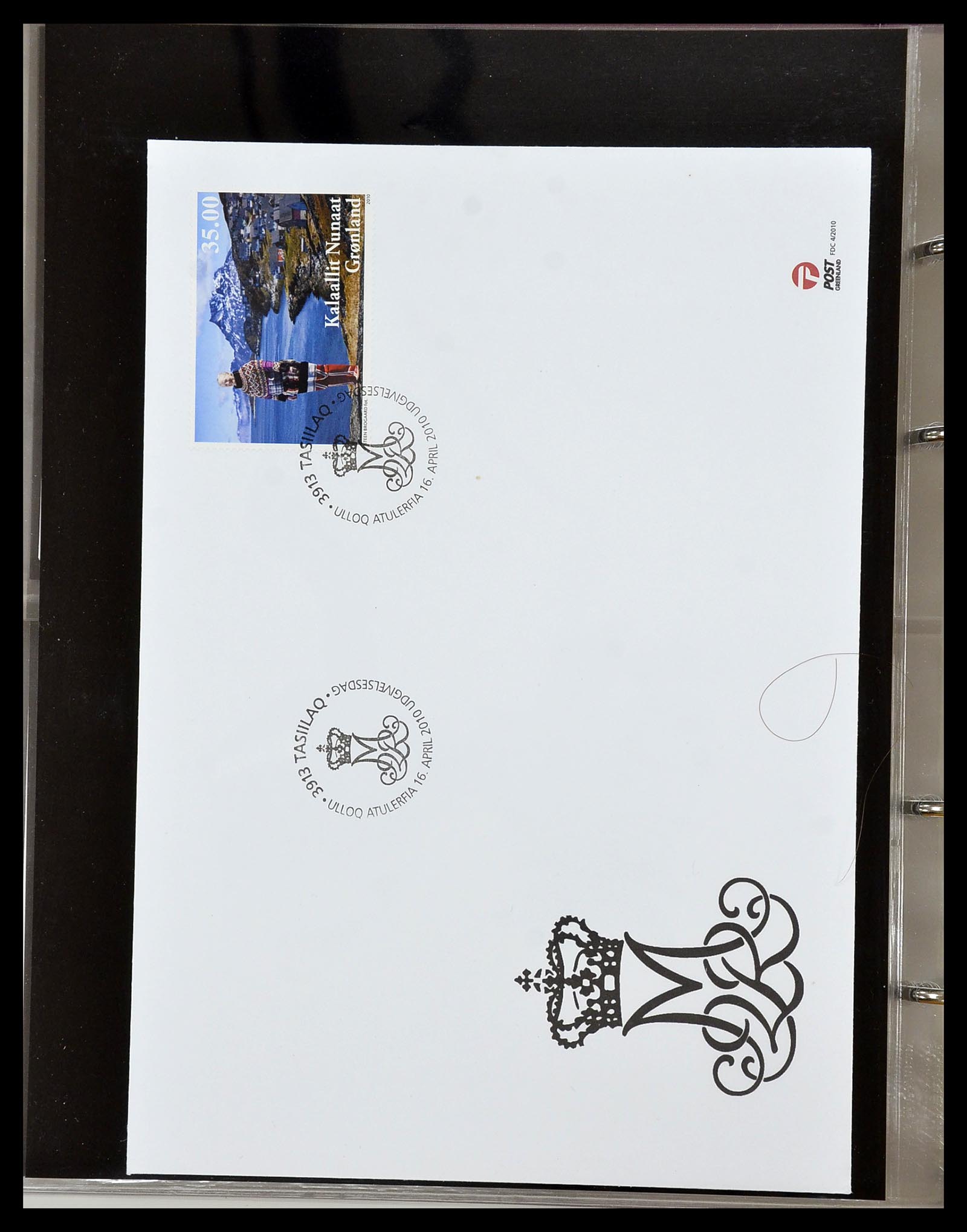 34754 128 - Postzegelverzameling 34754 Groenland FDC's 1959-2018!