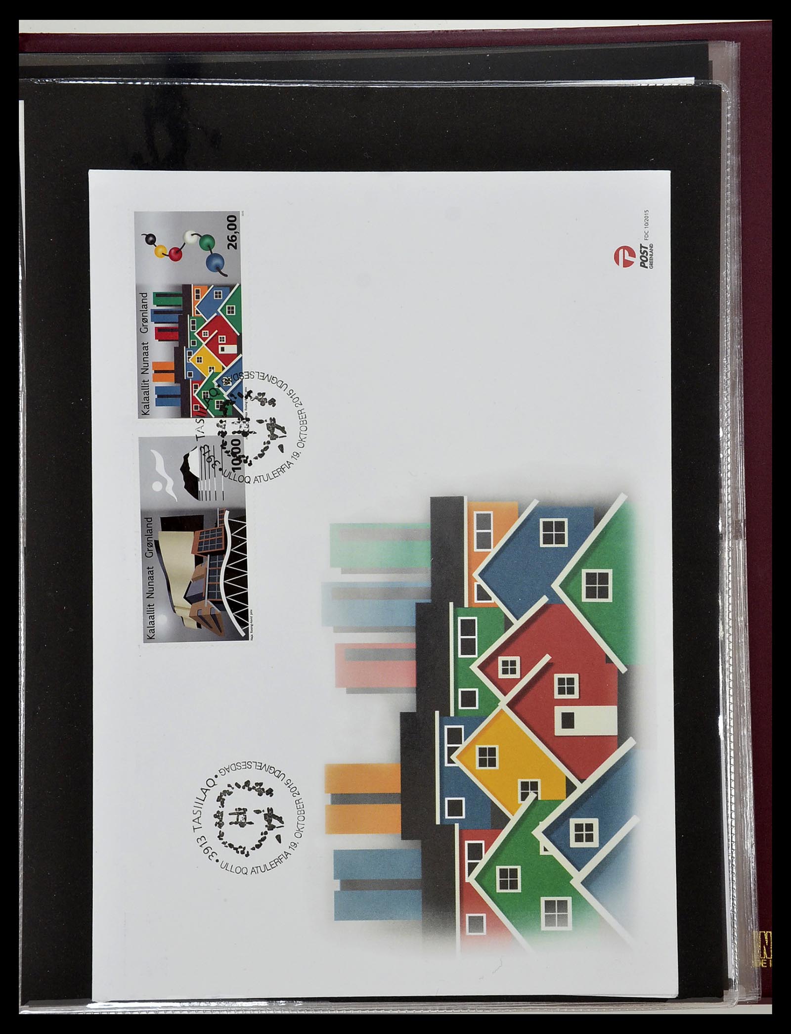34754 171 - Postzegelverzameling 34754 Groenland FDC's 1959-2018!