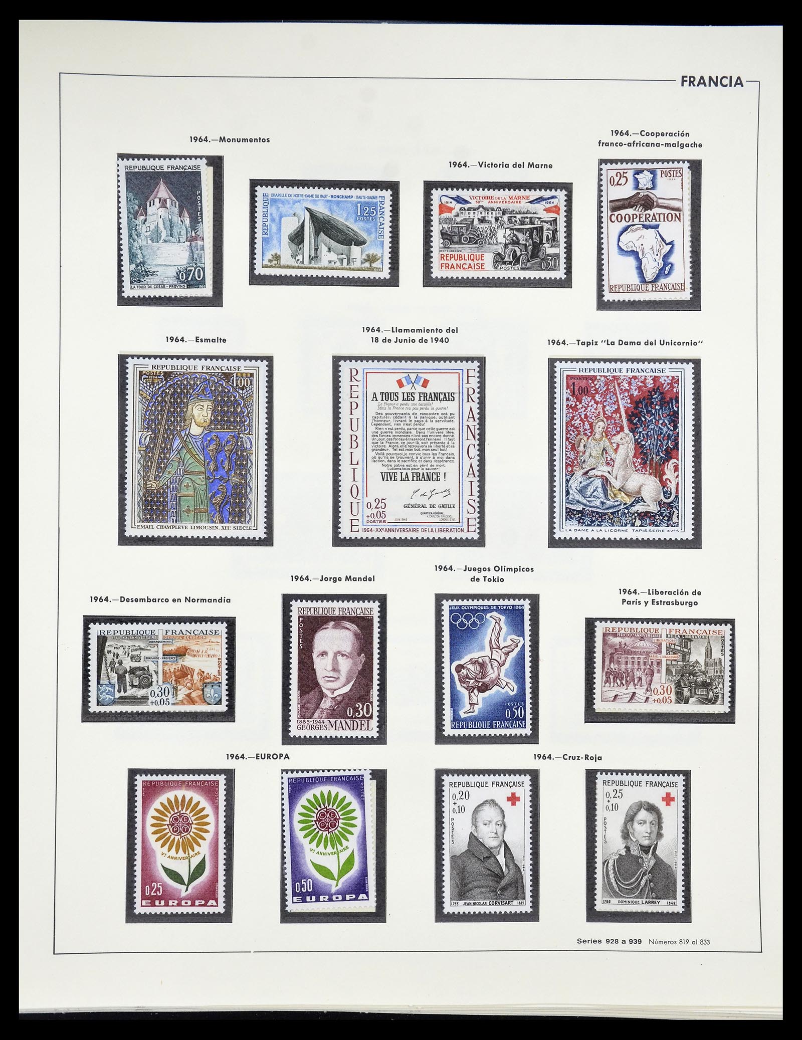 34755 131 - Postzegelverzameling 34755 Frankrijk 1900-2000.