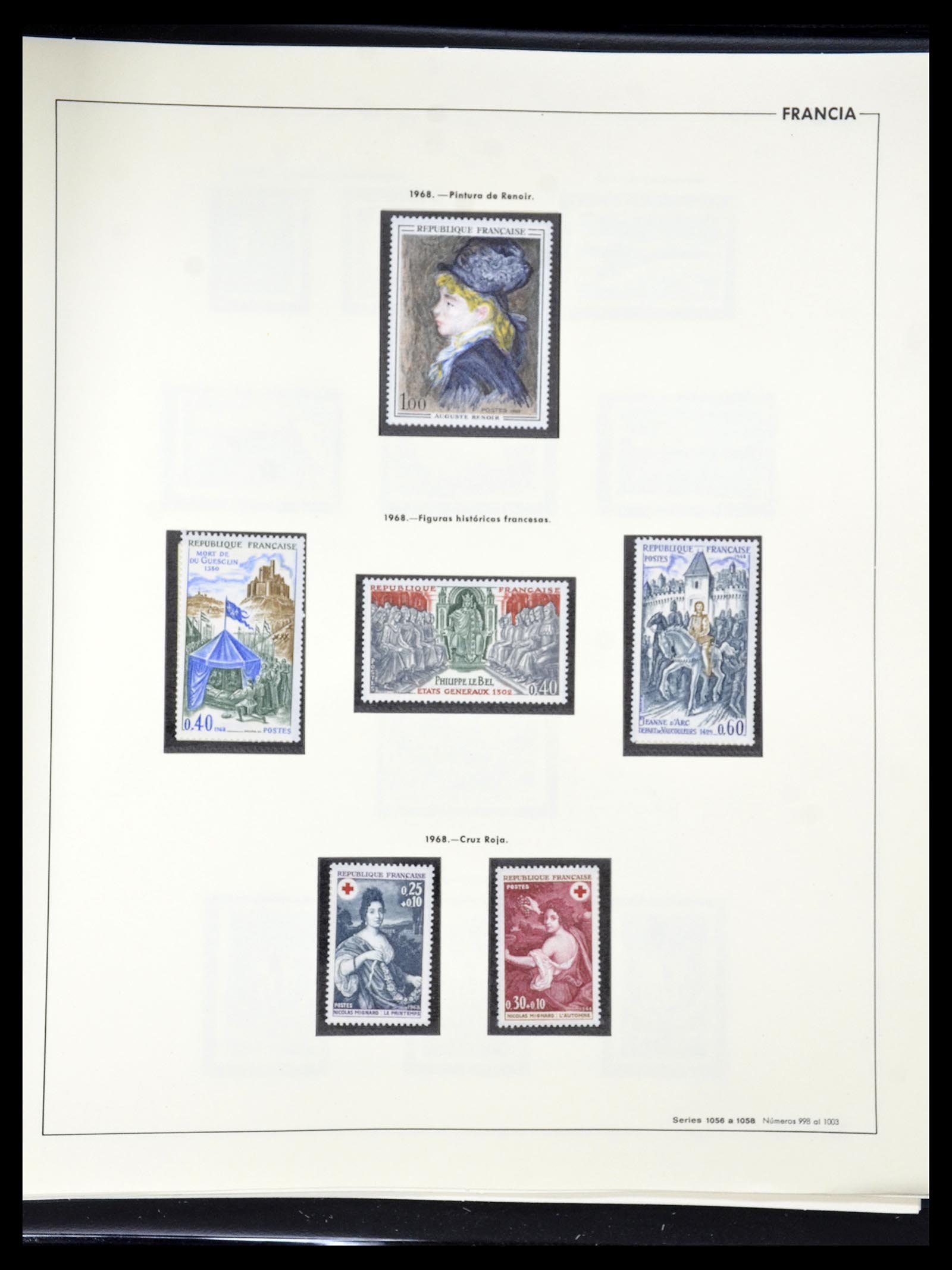 34755 149 - Postzegelverzameling 34755 Frankrijk 1900-2000.