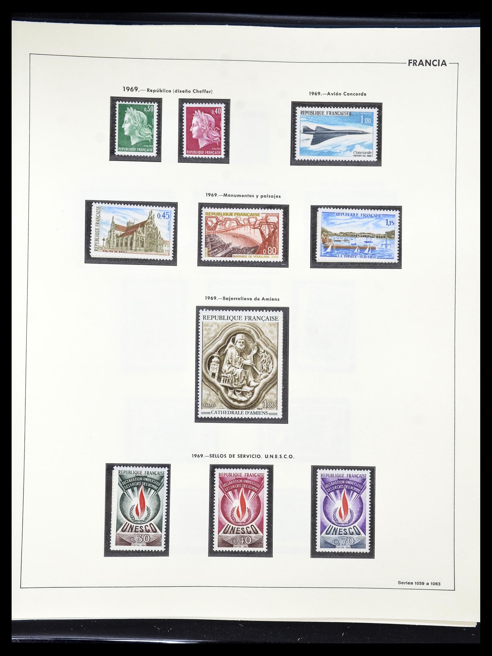 34755 150 - Postzegelverzameling 34755 Frankrijk 1900-2000.