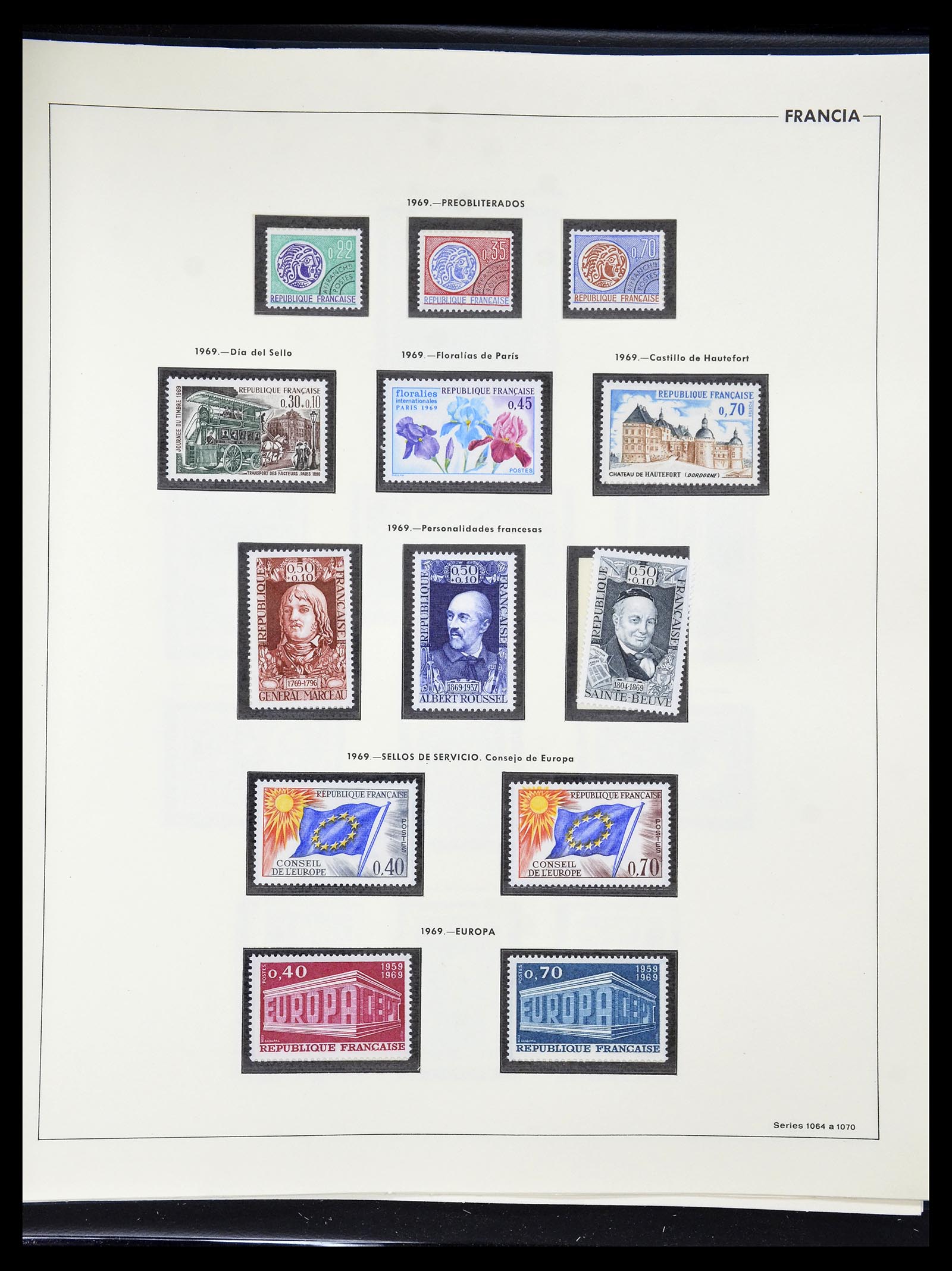 34755 151 - Postzegelverzameling 34755 Frankrijk 1900-2000.