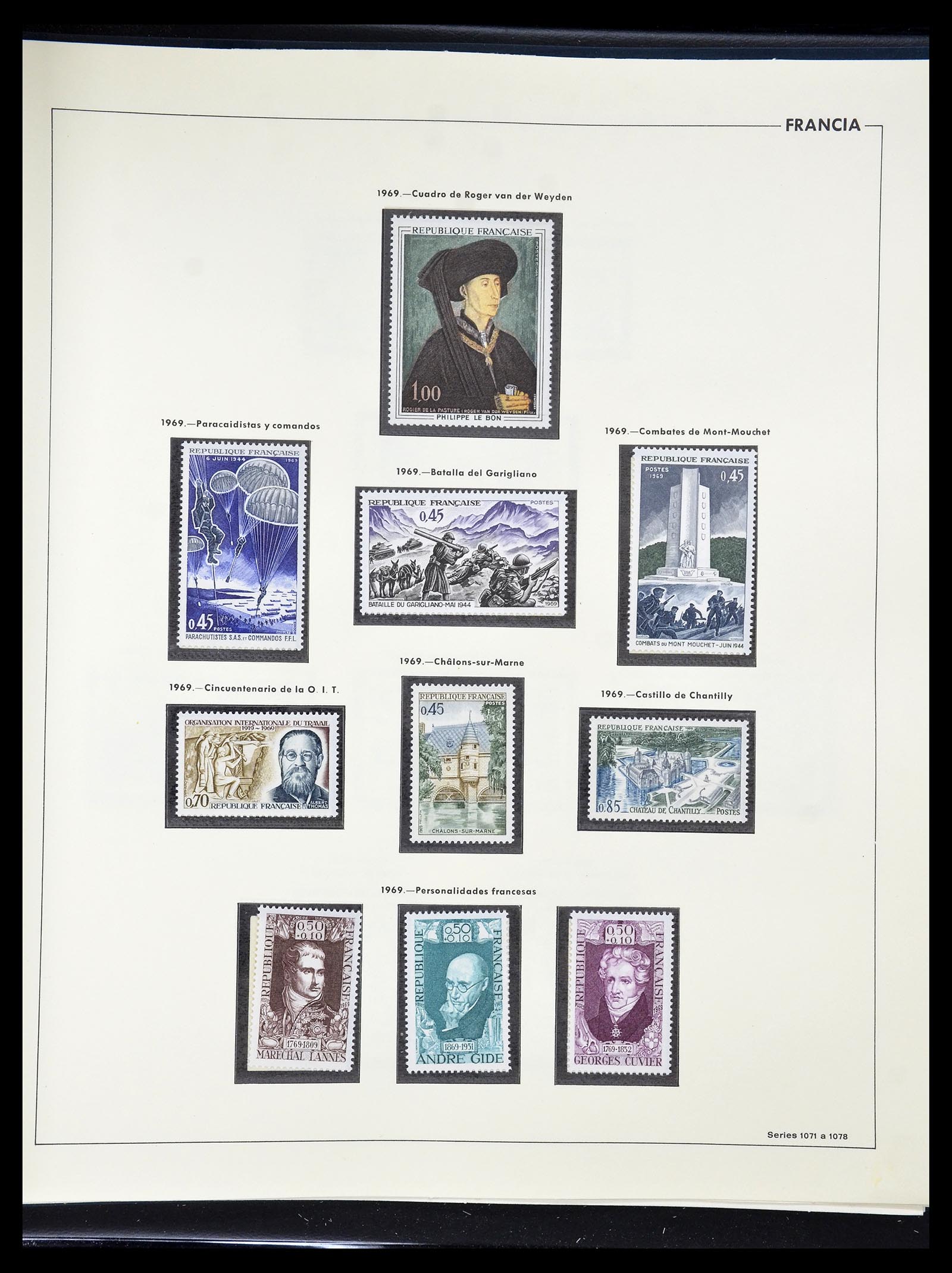 34755 152 - Postzegelverzameling 34755 Frankrijk 1900-2000.