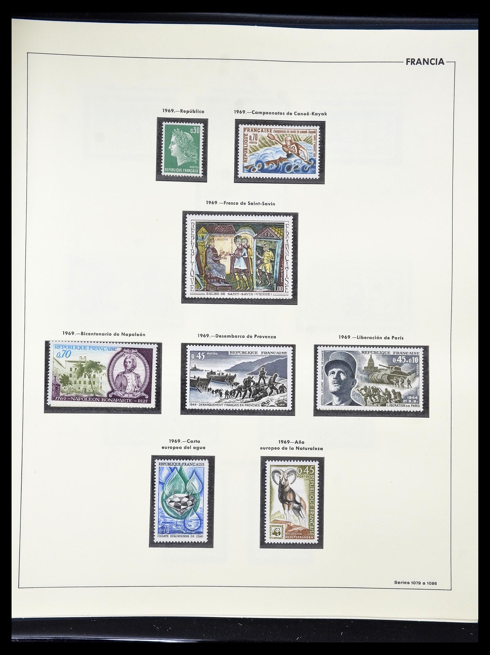 34755 153 - Postzegelverzameling 34755 Frankrijk 1900-2000.