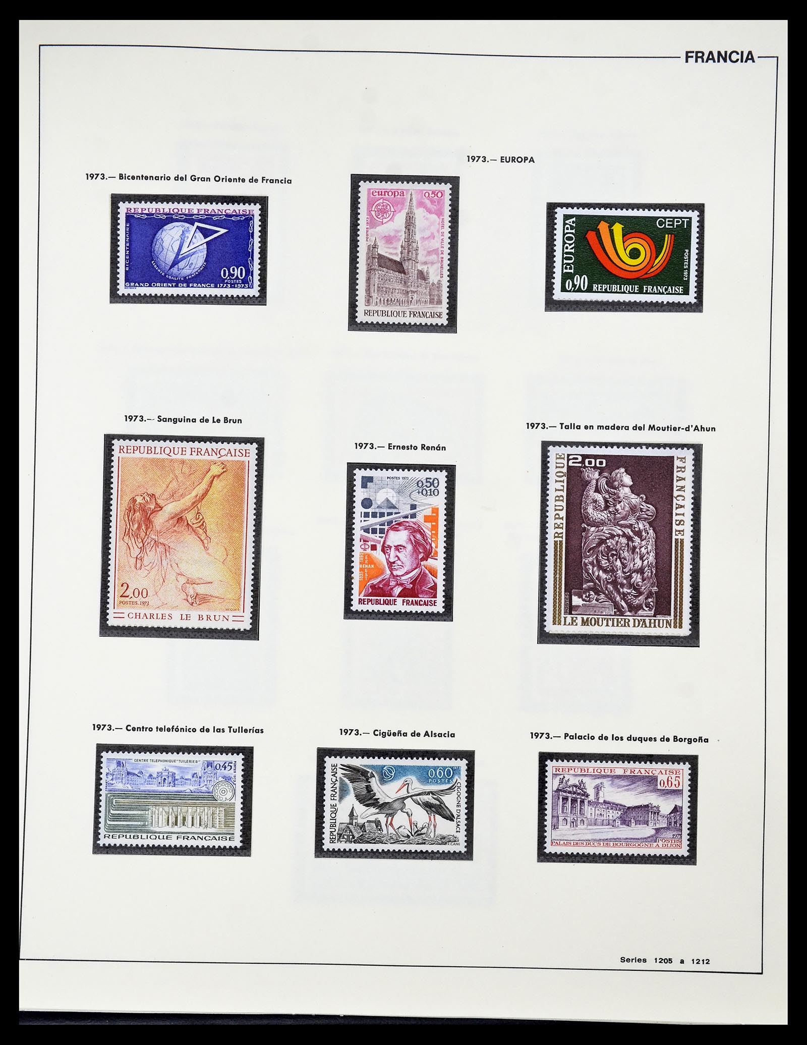 34755 170 - Postzegelverzameling 34755 Frankrijk 1900-2000.