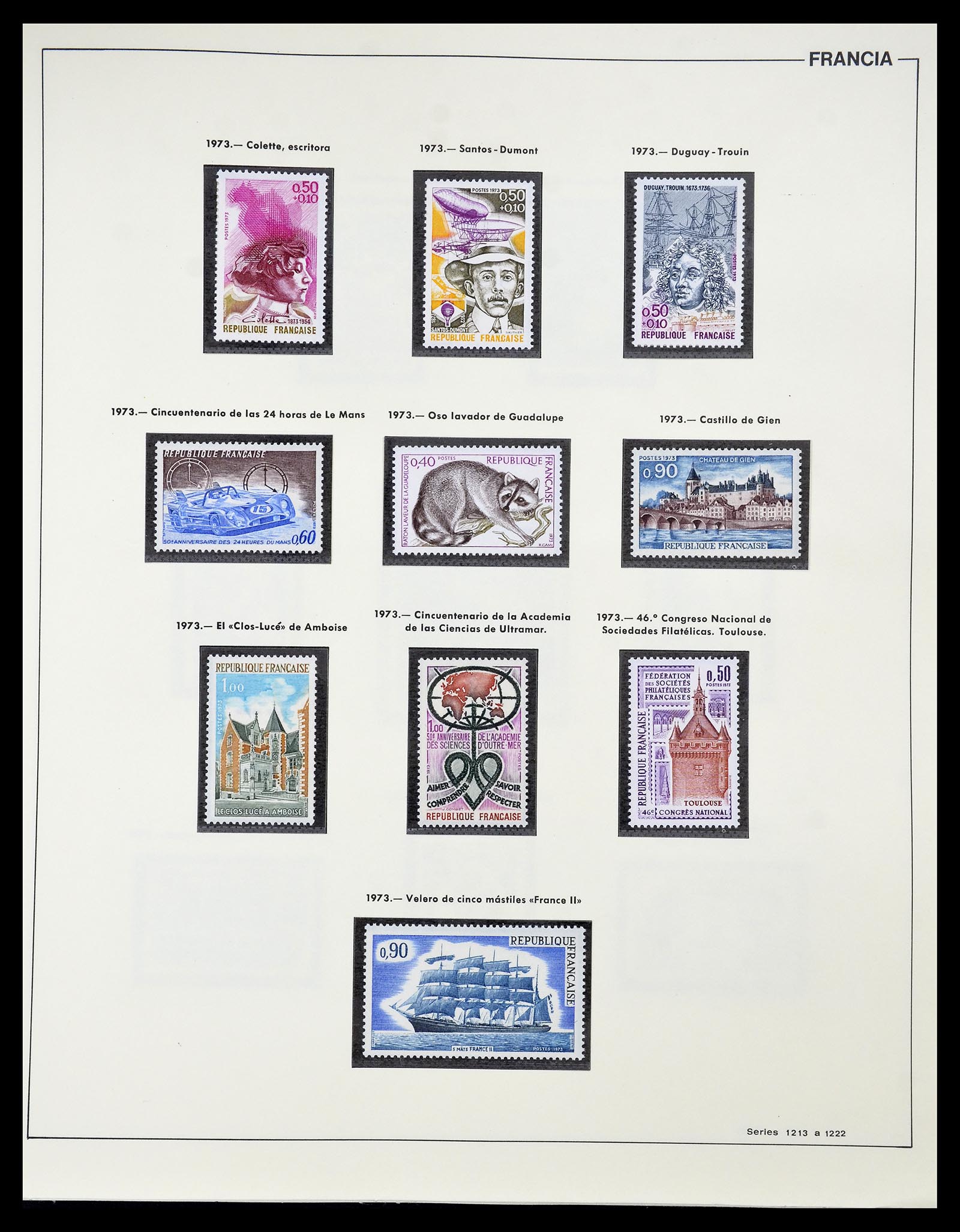 34755 171 - Postzegelverzameling 34755 Frankrijk 1900-2000.