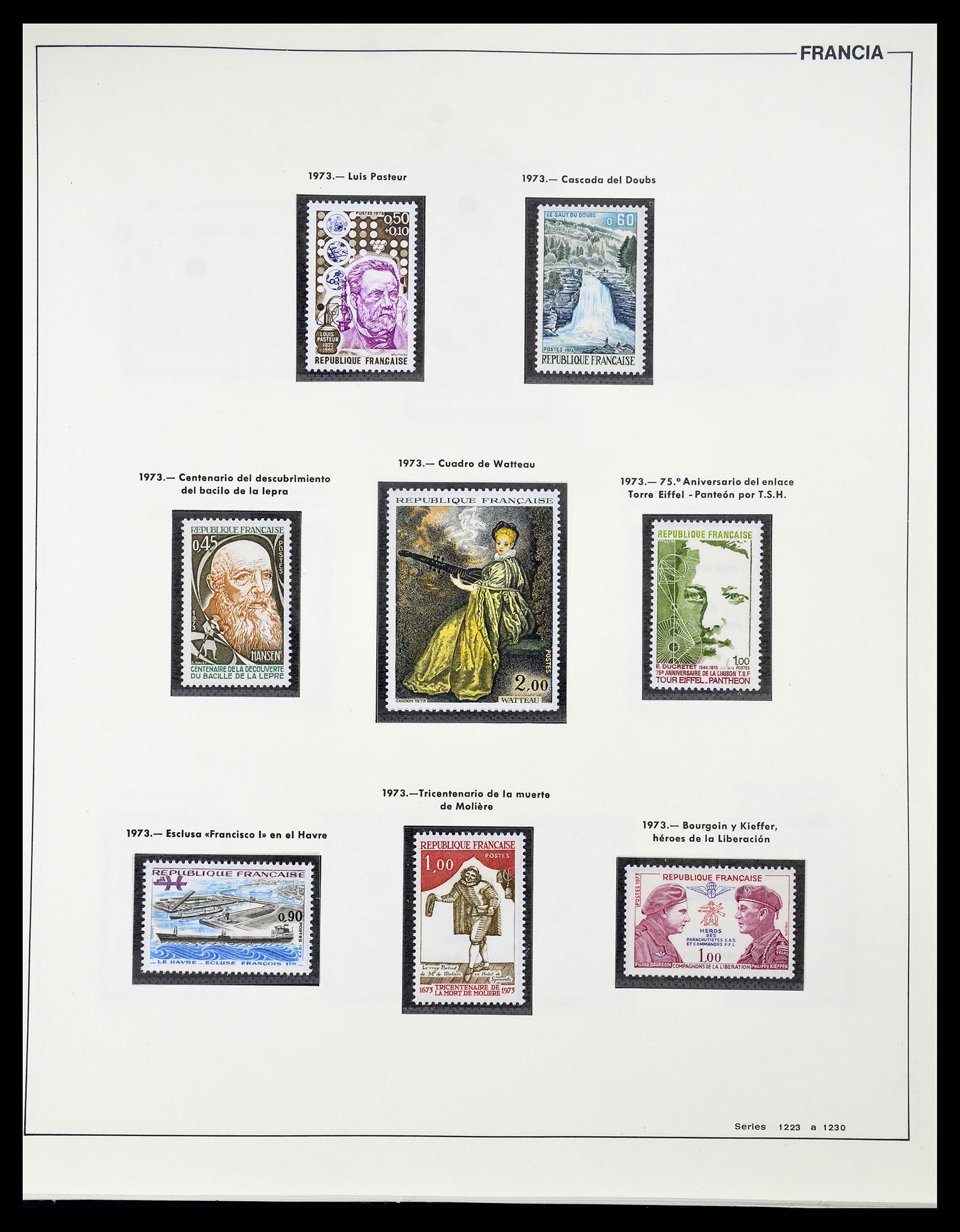 34755 172 - Postzegelverzameling 34755 Frankrijk 1900-2000.