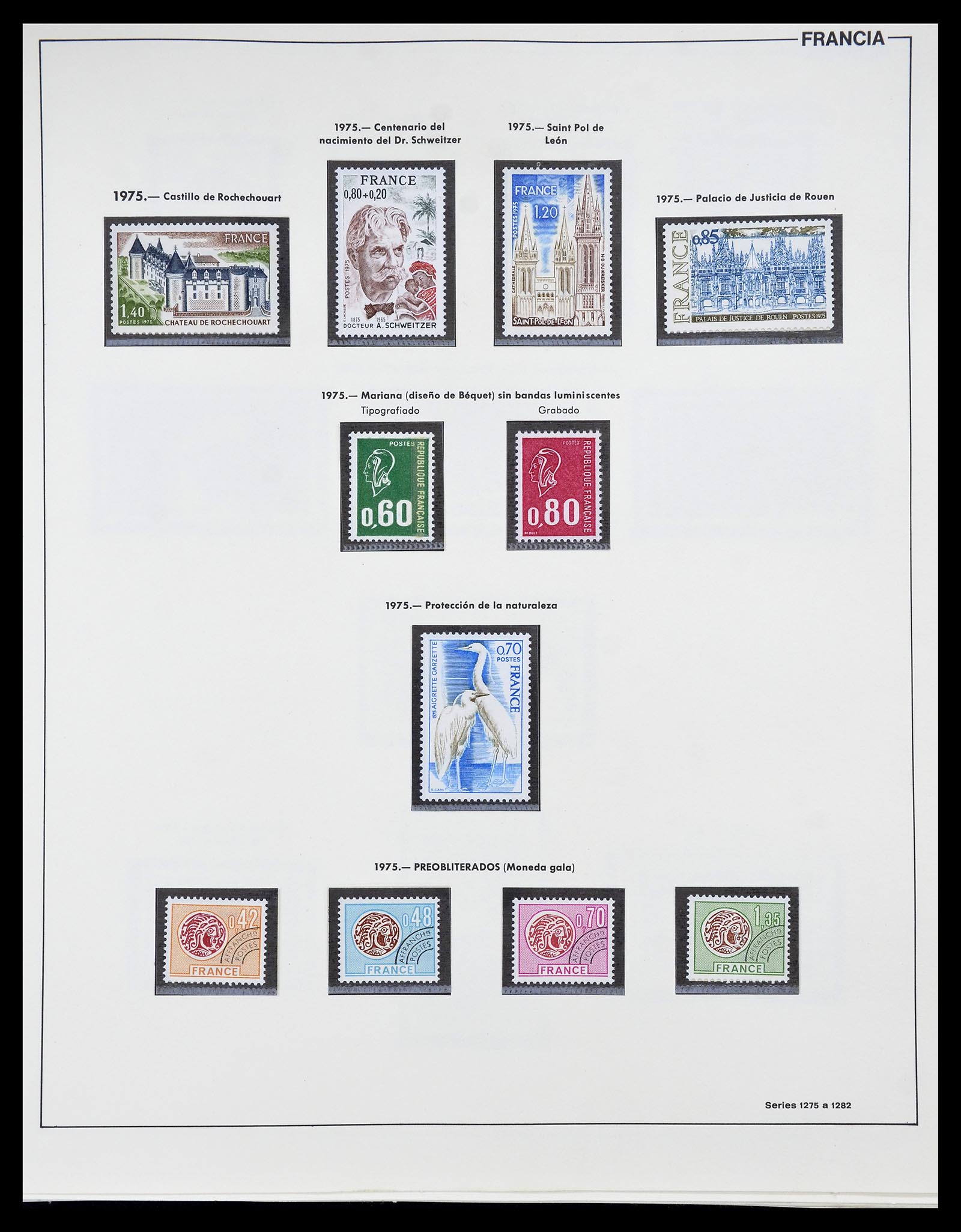 34755 178 - Postzegelverzameling 34755 Frankrijk 1900-2000.