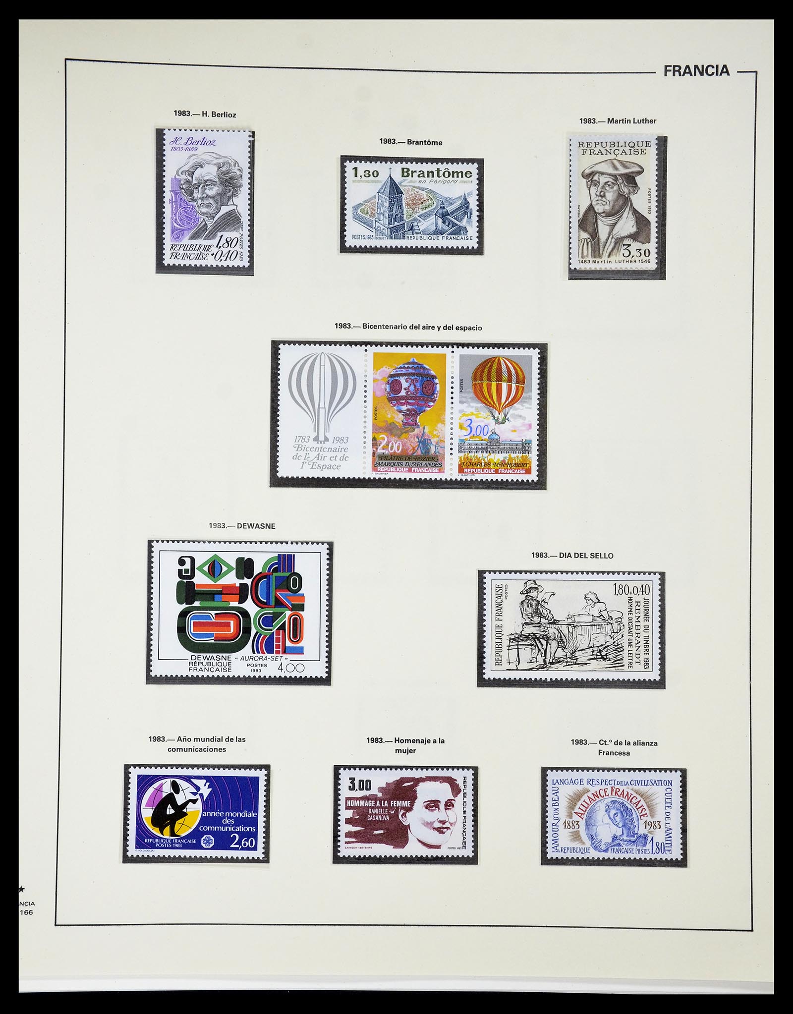 34755 232 - Postzegelverzameling 34755 Frankrijk 1900-2000.